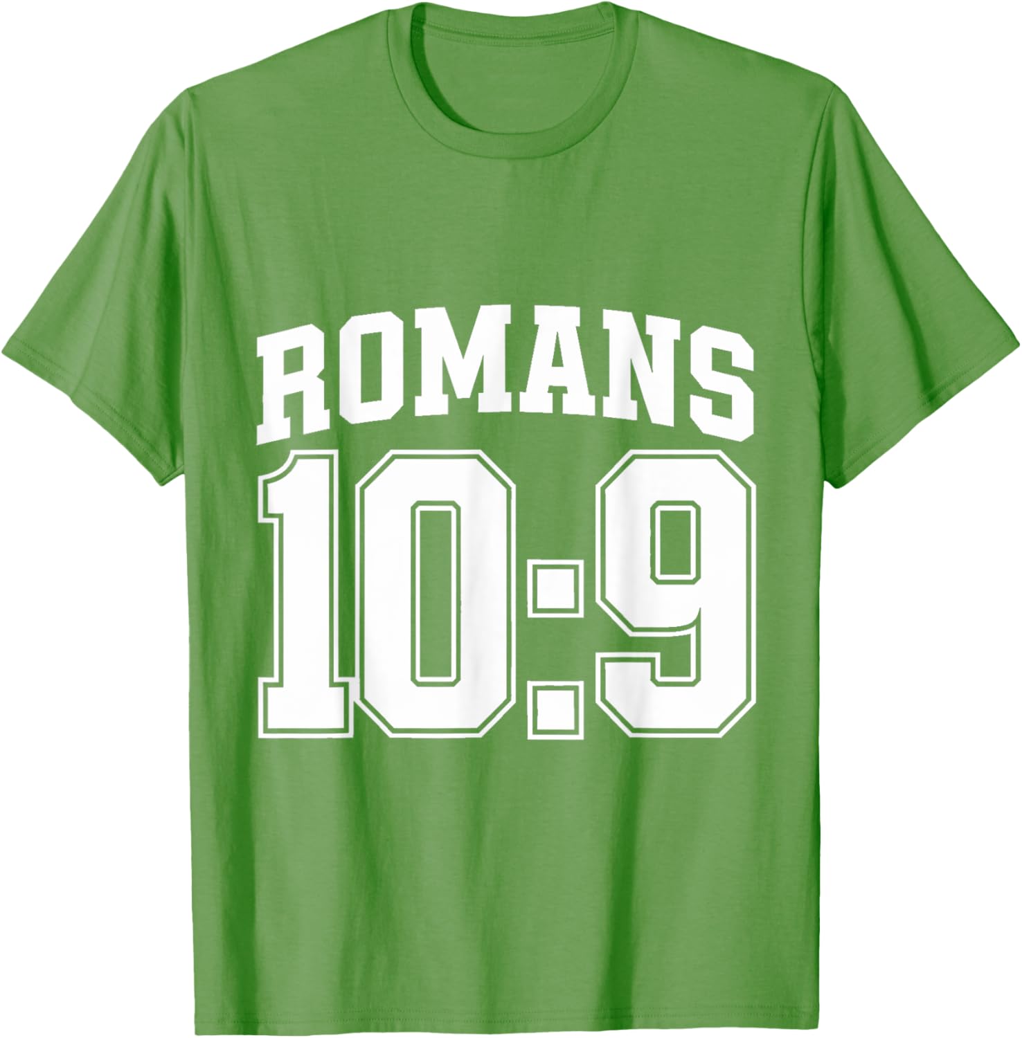 Romans 10:9 Christian Sports Jersey Motivational T-Shirt for All Fans - 9