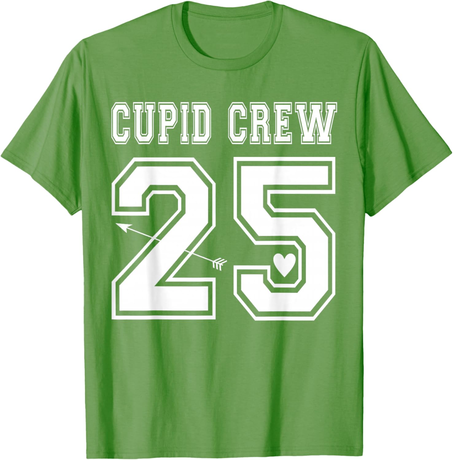 Cupid Crew 2025 Valentine's Day Love Sports Jersey Style T-Shirt - 27