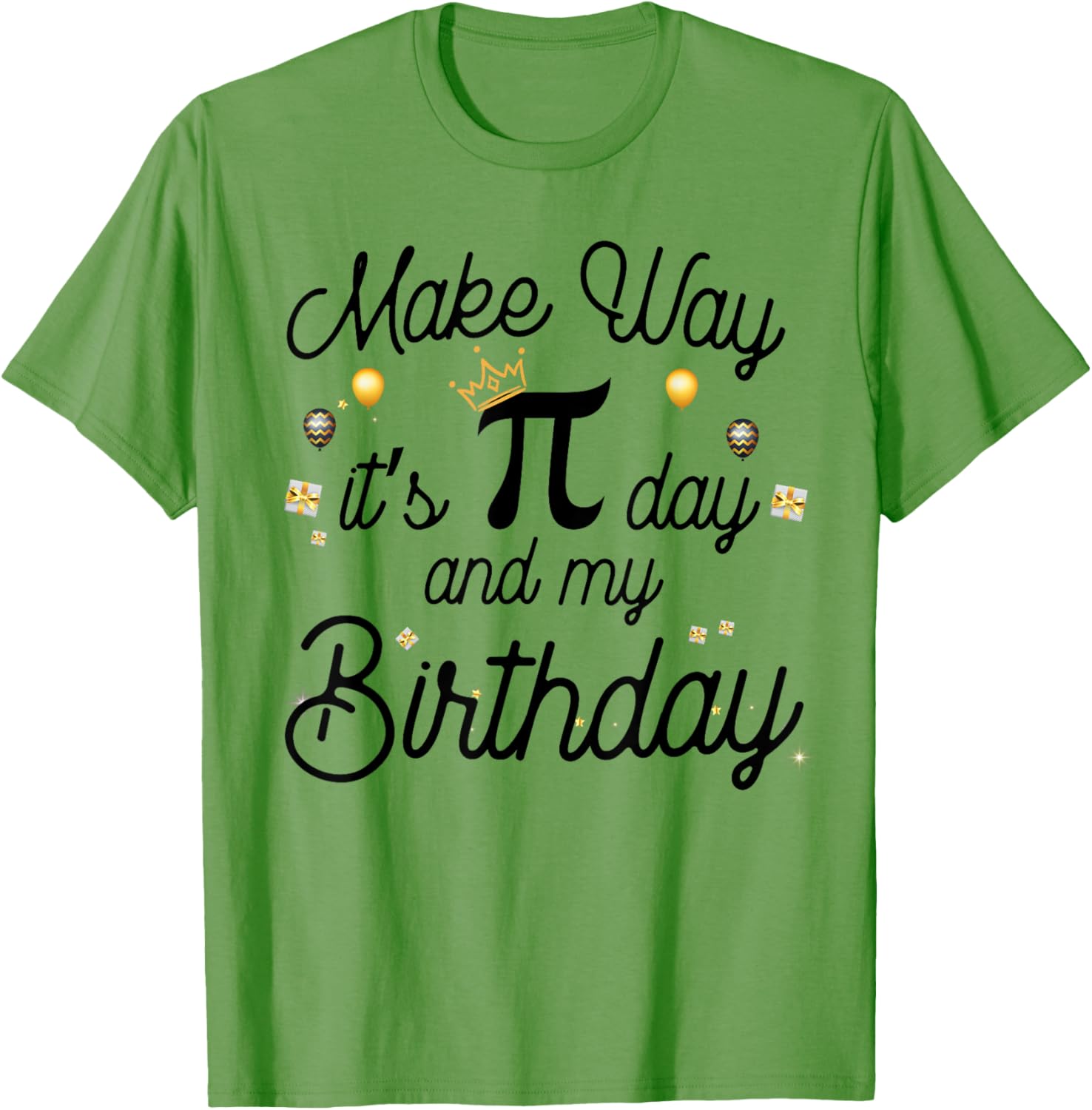 Celebrate Pi Day and Your Birthday with This Fun T-Shirt Gift - 1