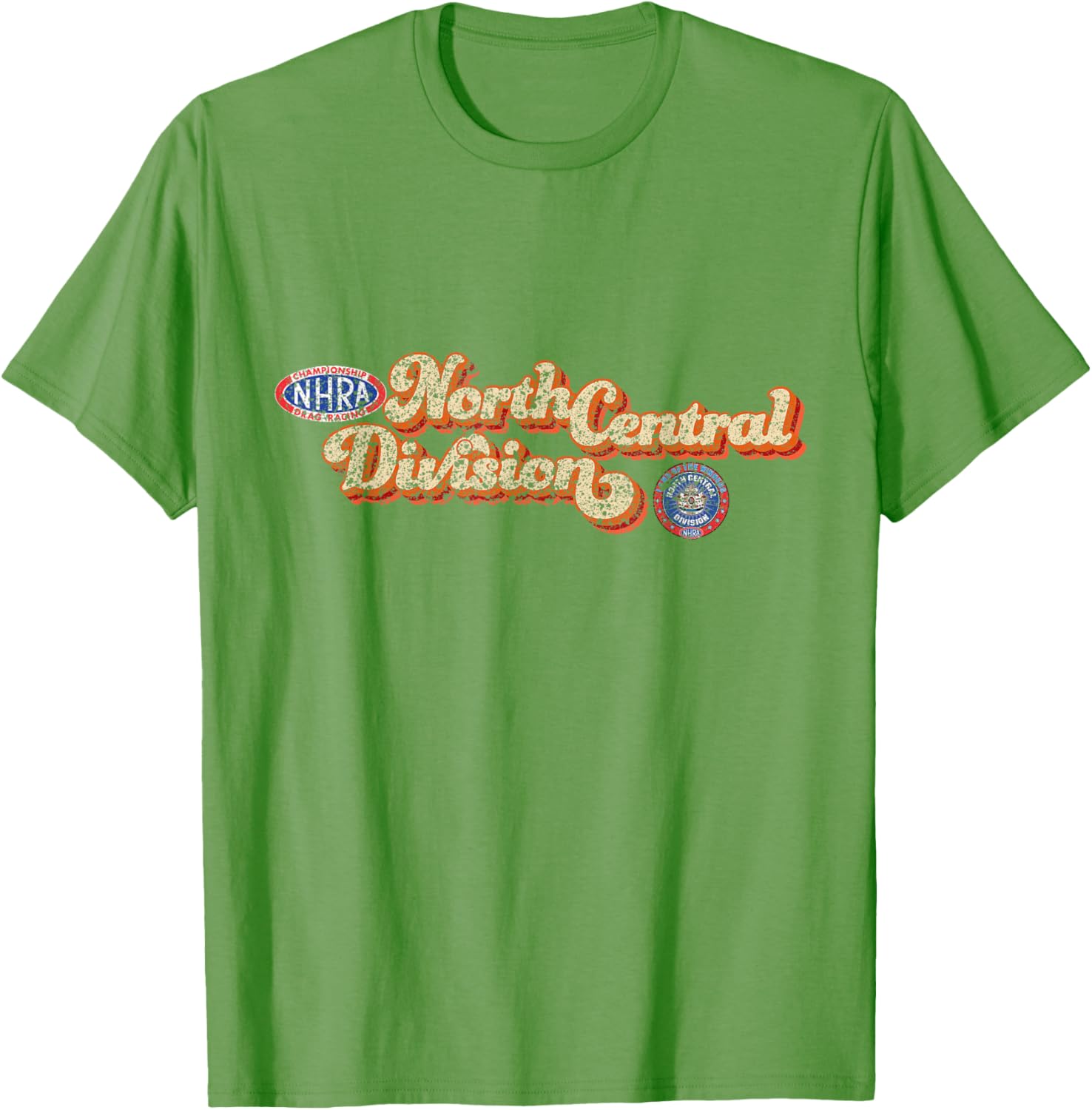 Vintage NHRA North Central Division T-Shirt for Racing Fans - 2