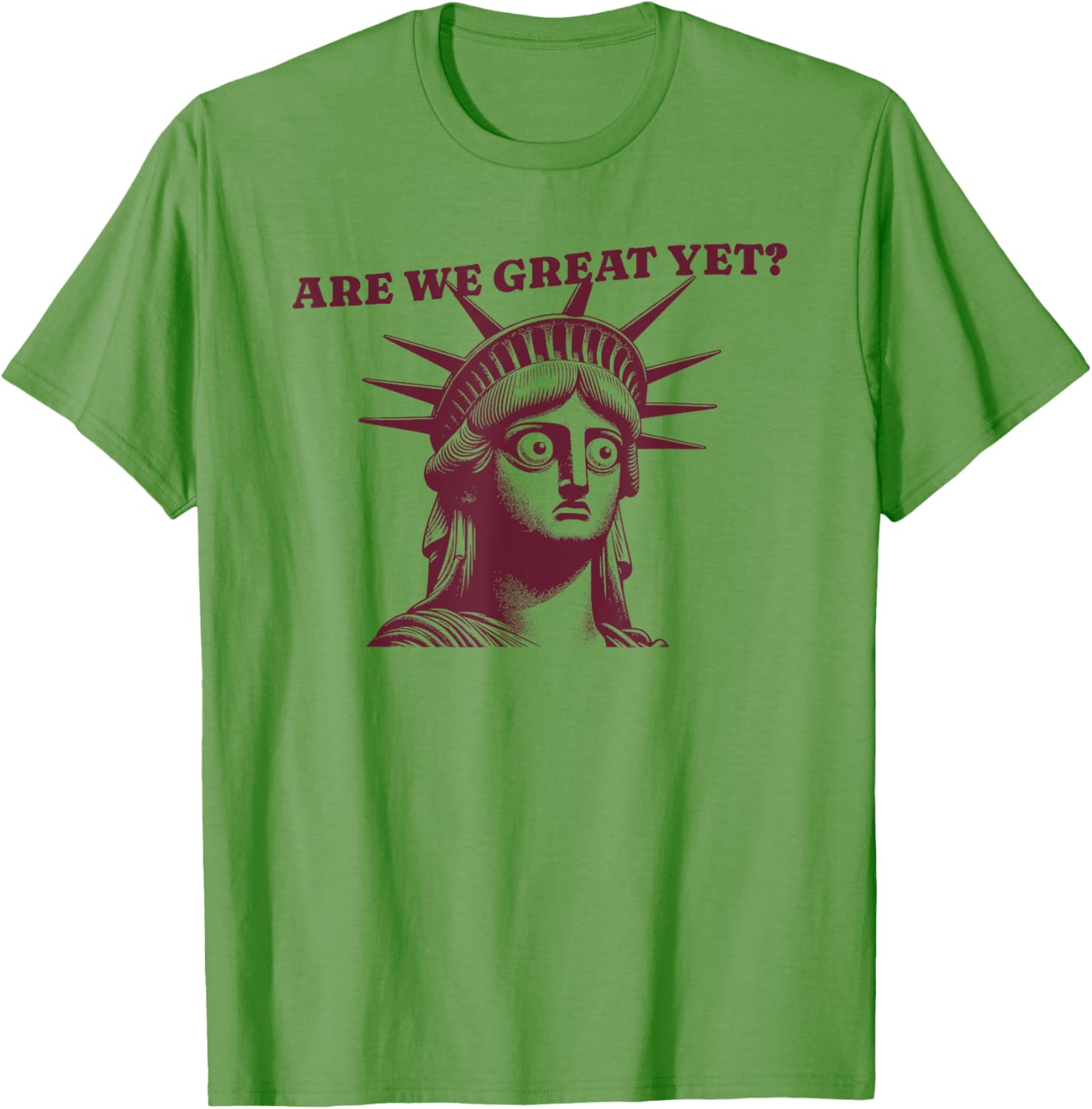 Are We Great Yet? Women's T-Shirt - Trendy and Stylish Casual Wear - 2