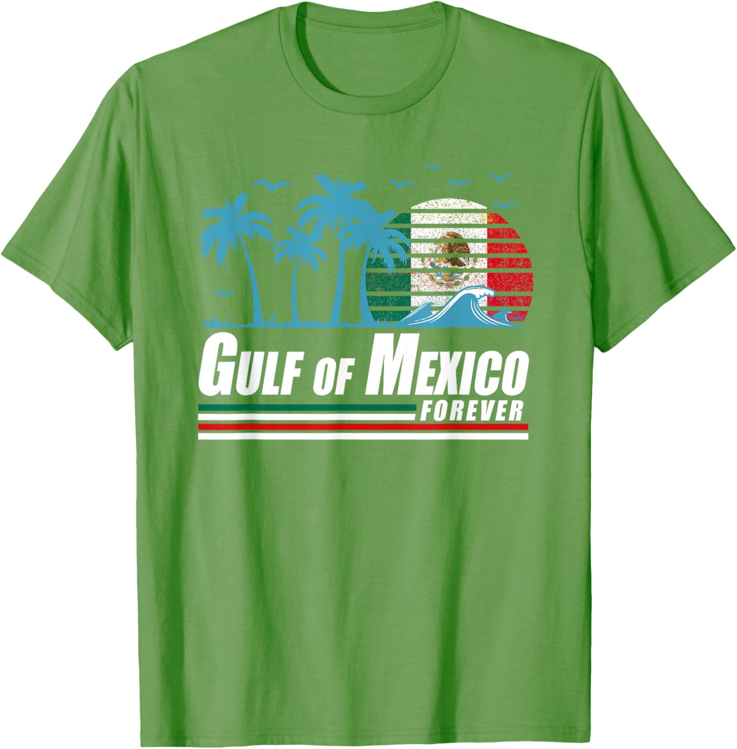 Retro Gulf of Mexico T-Shirt for Coastal Vibes and Vintage Style - 21