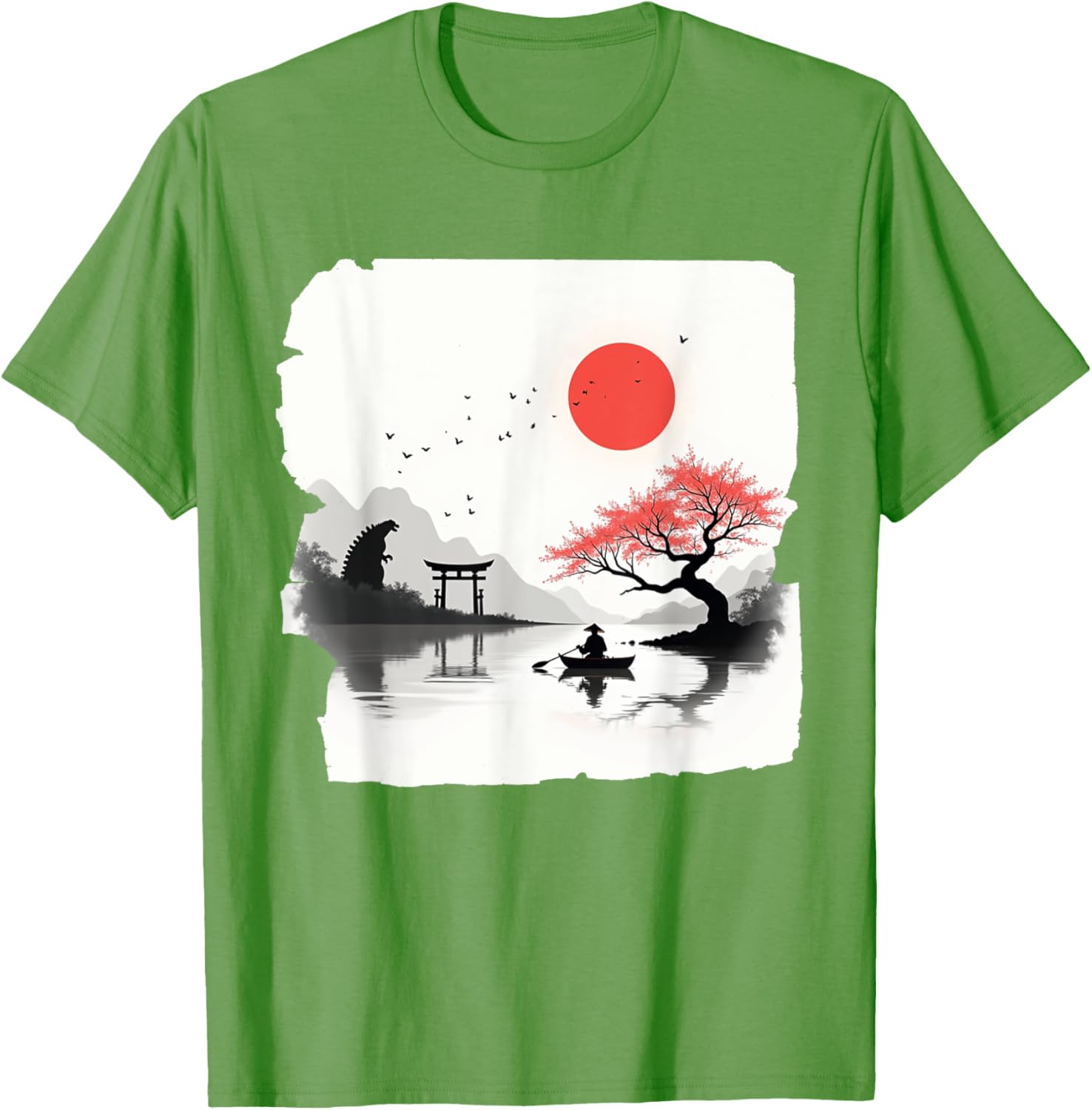 Retro Vintage Japanese Kaiju Art T-Shirt for Unique Style Lovers - 13