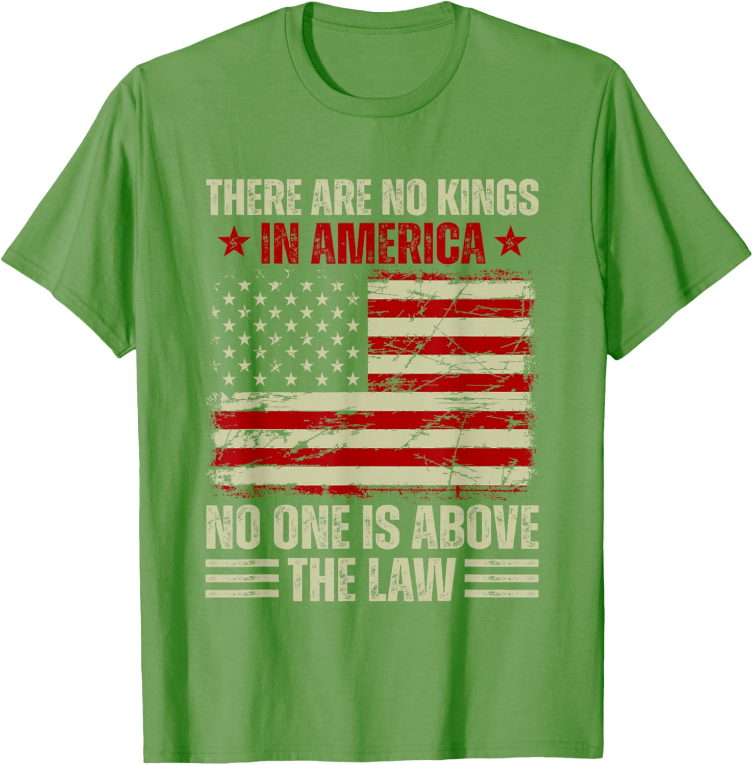 There Are No Kings In America T-Shirt - Stand For Justice and Equality - 24