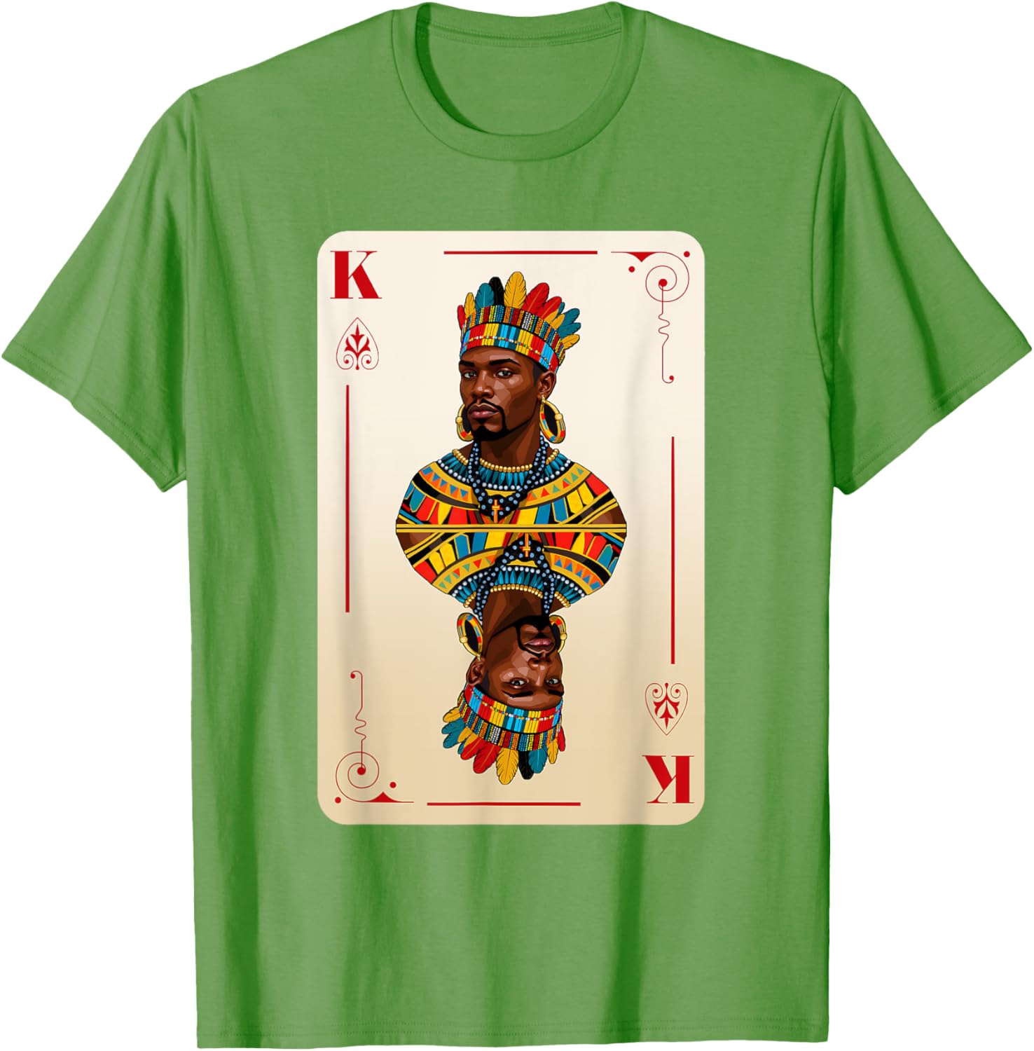 African King Black Pride BHM Couples T-Shirt for Men - Matching Style - 4