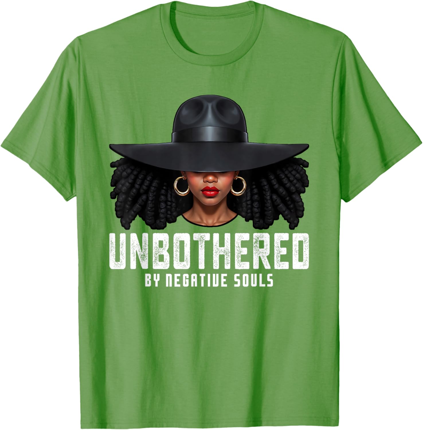 Unbothered Sassy Black Queen T-Shirt for African American Women and Girls - 11