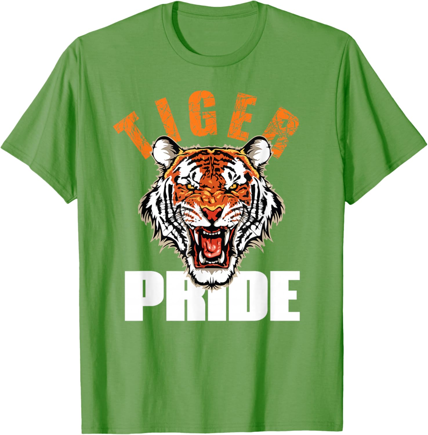 Retro Vintage Tiger Pride Mascot T-Shirt for School Sports Team Fans - 4