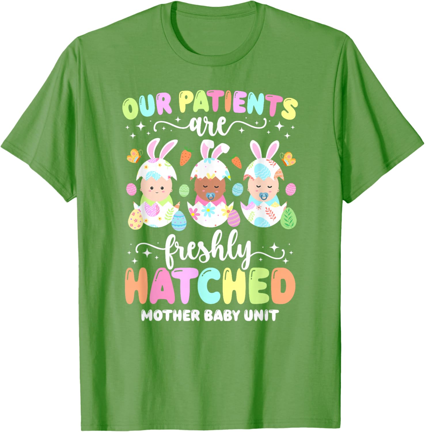 Adorable Bunny Nurse Easter T-Shirt for Mother and Baby, Perfect Gift - 11