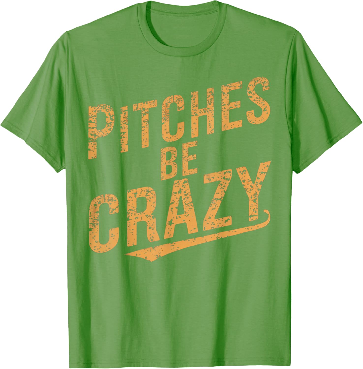 Vintage Pitches Be Crazy Funny Baseball T-Shirt for Baseball Lovers - 8