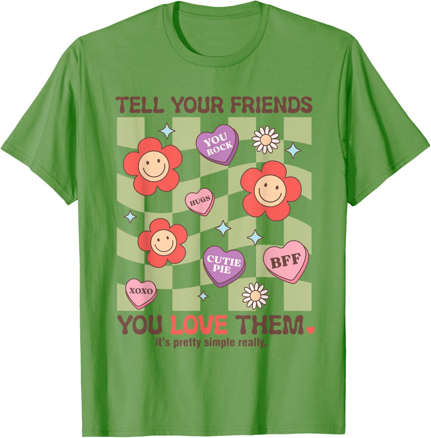 Tell Your Friends You Love Them T-Shirt for Heartfelt Connections - 1