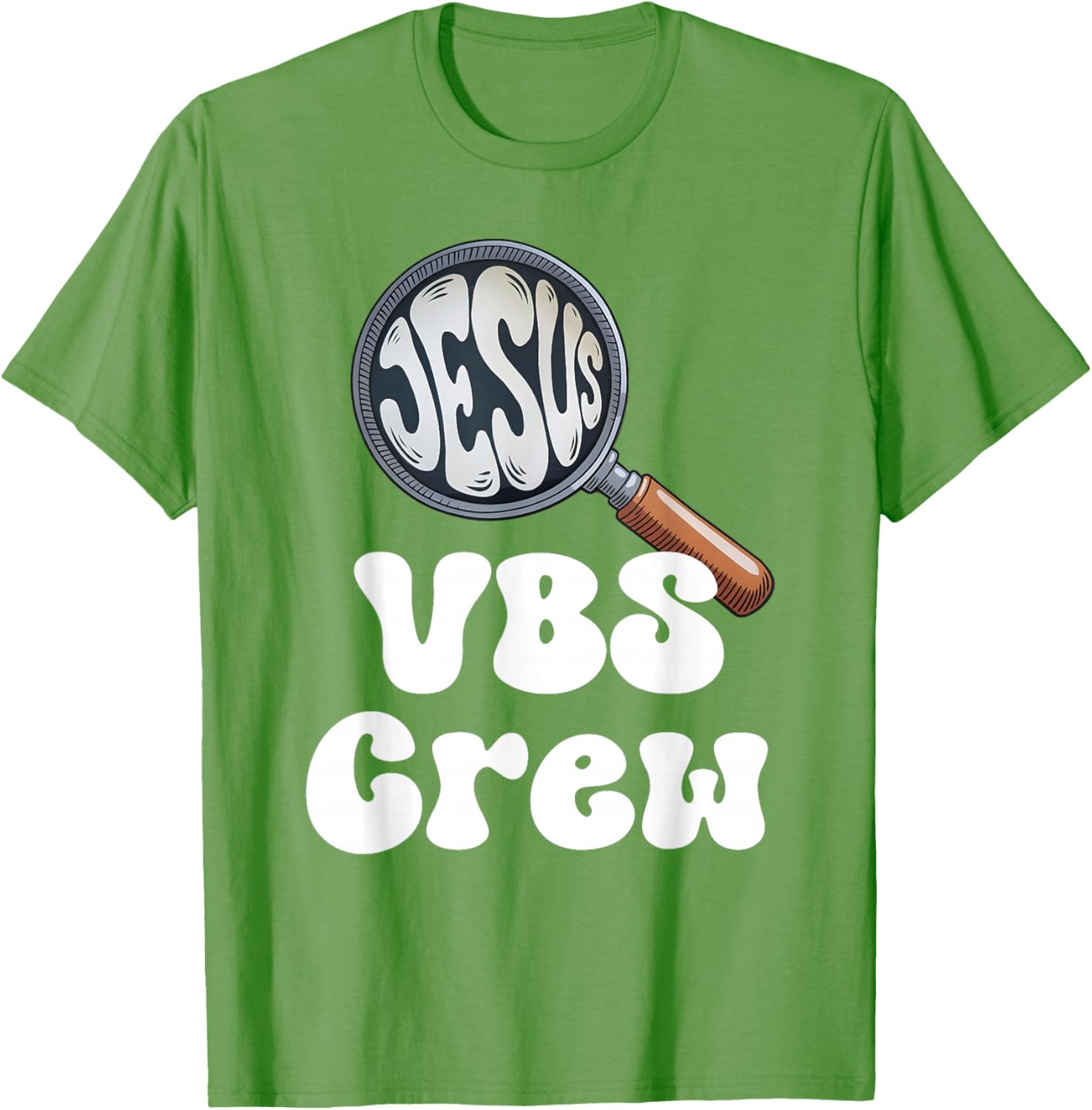 VBS Crew 2026 Hand Lens Matching Group T-Shirt for Vacation Bible School - 2