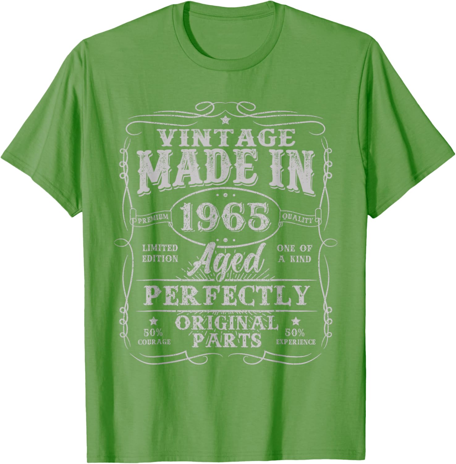 60 Years Old Vintage 1965 Birthday T-Shirt for Men Classic Style - 6
