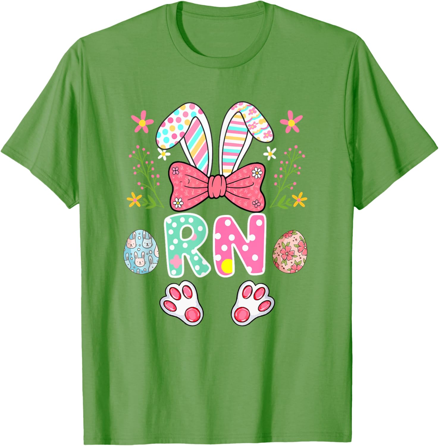 RN Job Easter Bunny Women's Costume T-Shirt for Egg Hunting Fun - 18