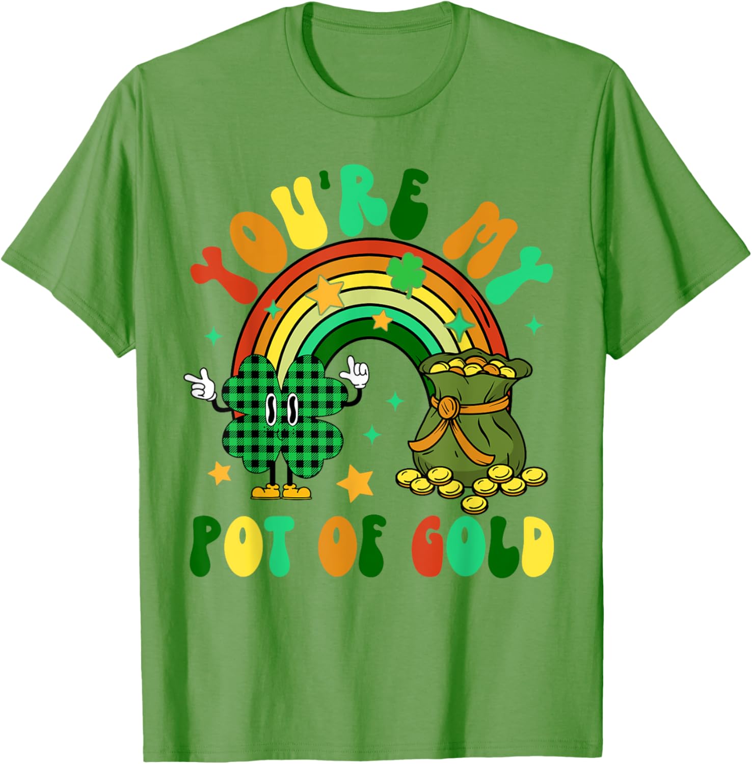 You're My Pot Of Gold Rainbow Shamrock Patrick's Day T-Shirt for Fun Celebrations - 20