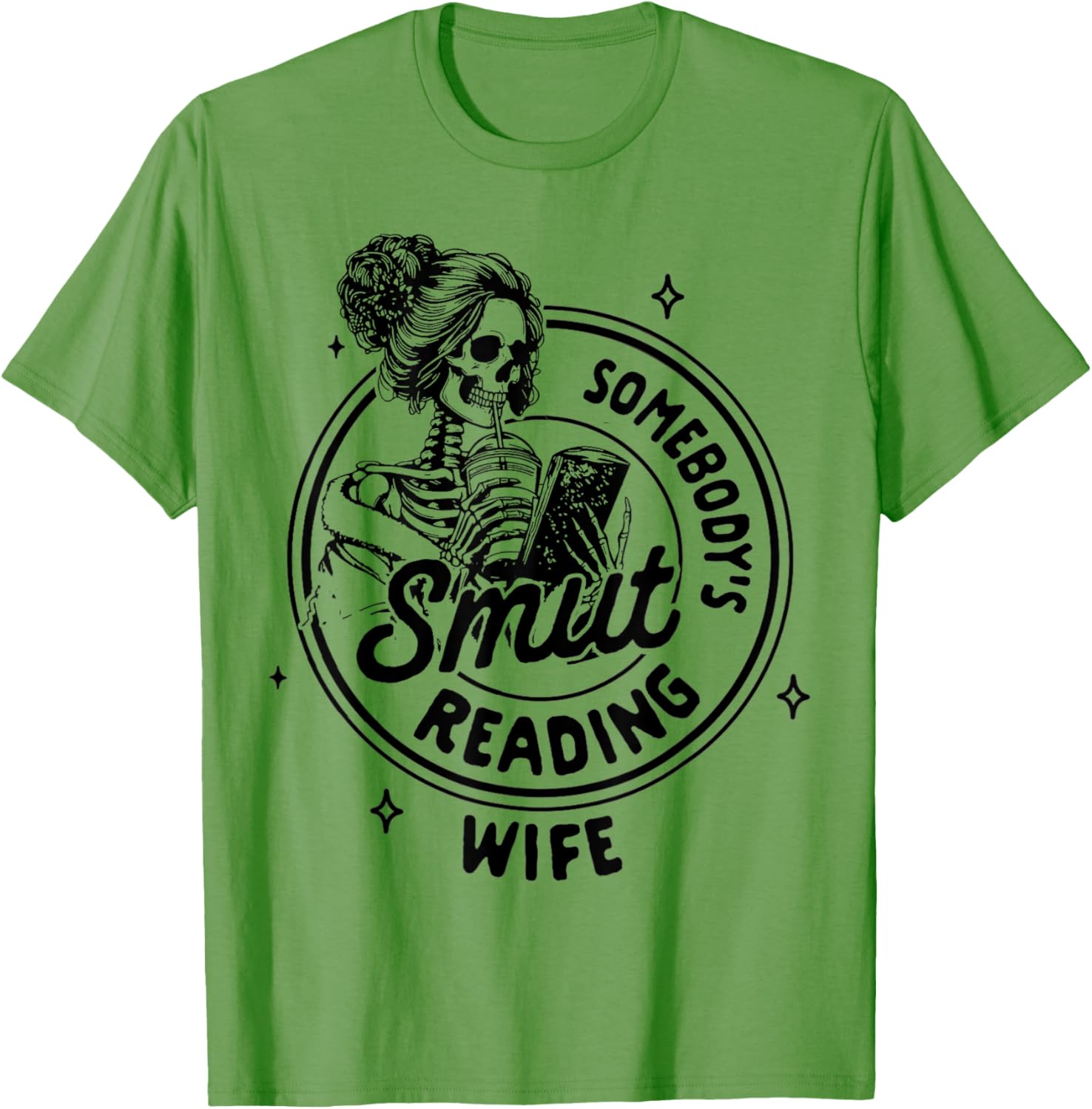 Smut Reading Wife Spicy Book Romance T-Shirt for Book Lovers - 7