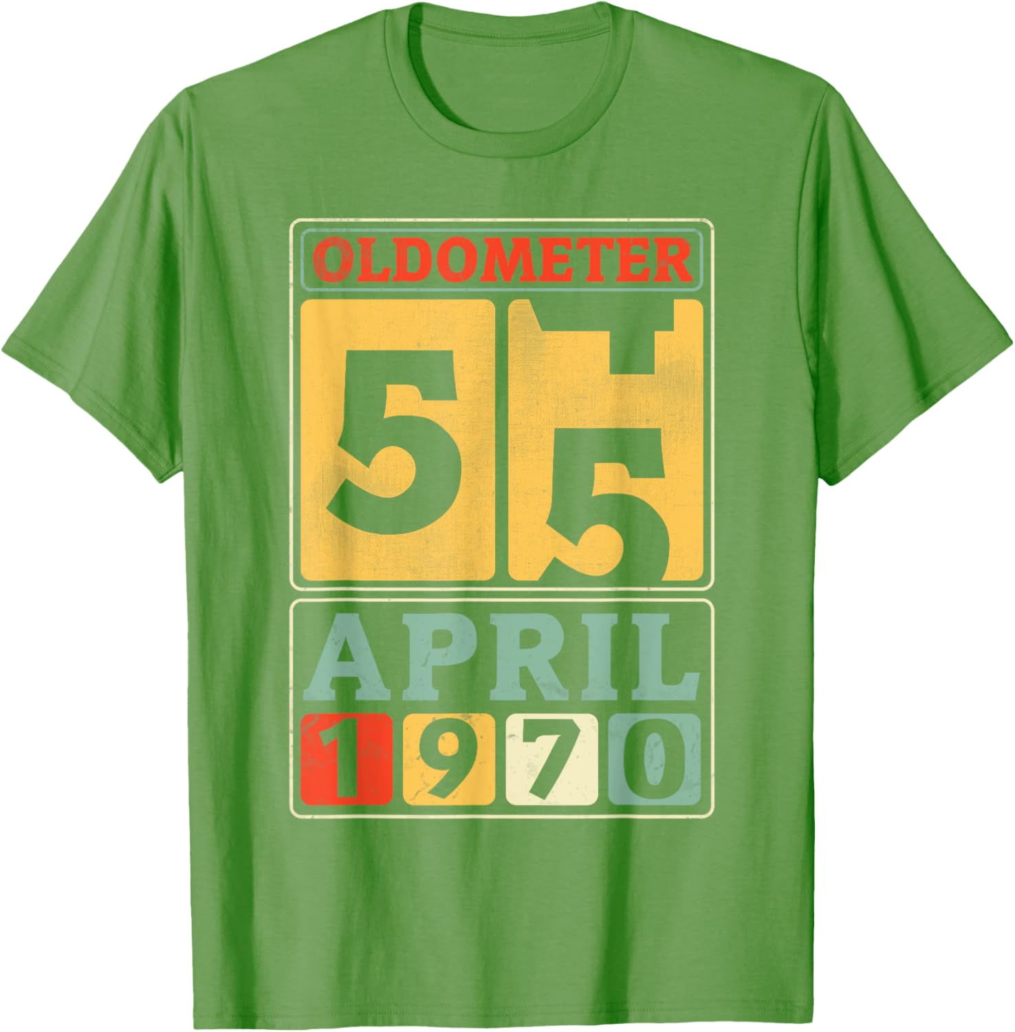 Vintage 55th Birthday T-Shirt for April 1970 Birthdays, Great Gift! - 9