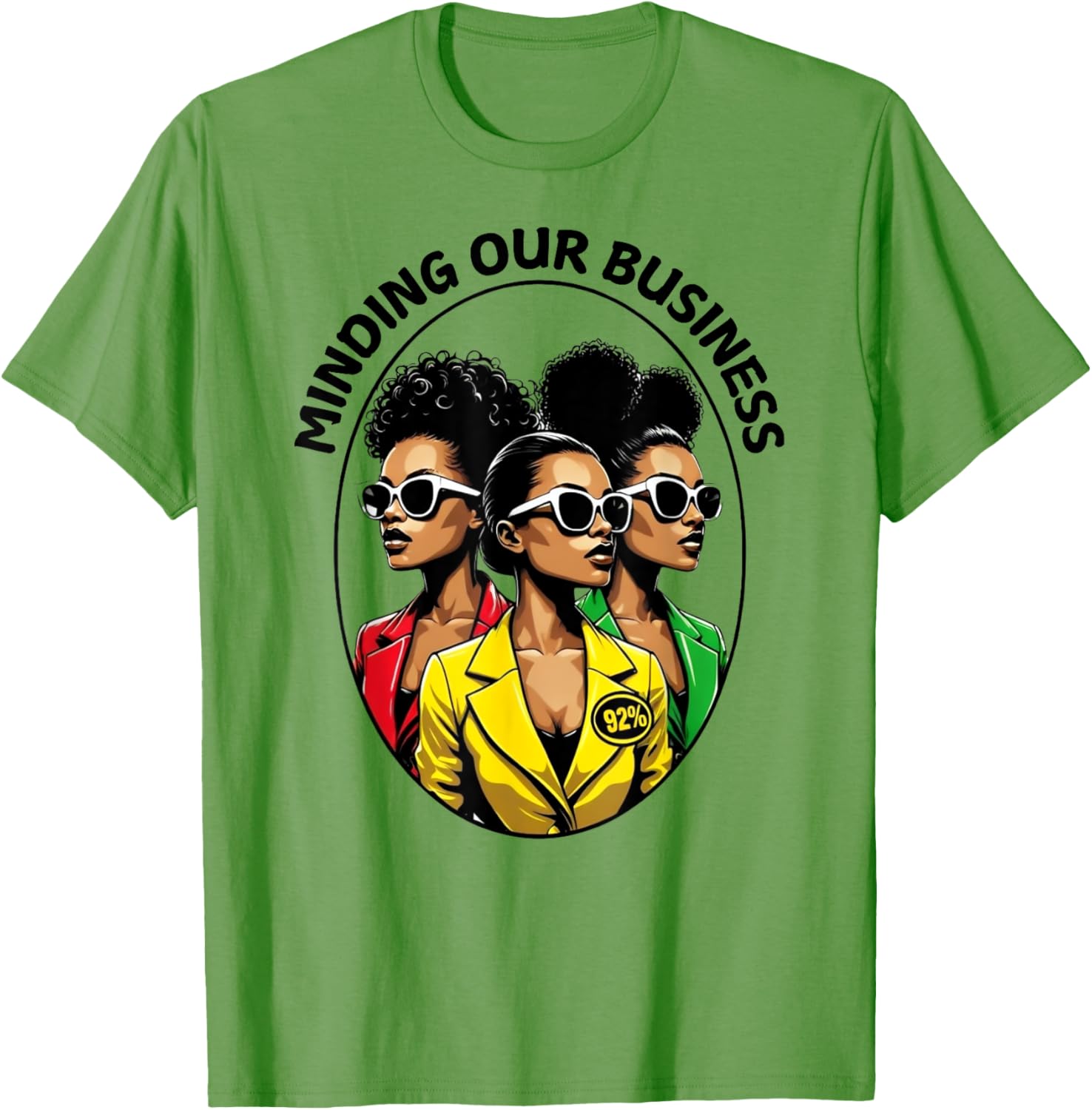 92 Percent Vote Tee for Black Women - Stylish and Empowering T-Shirt - 9