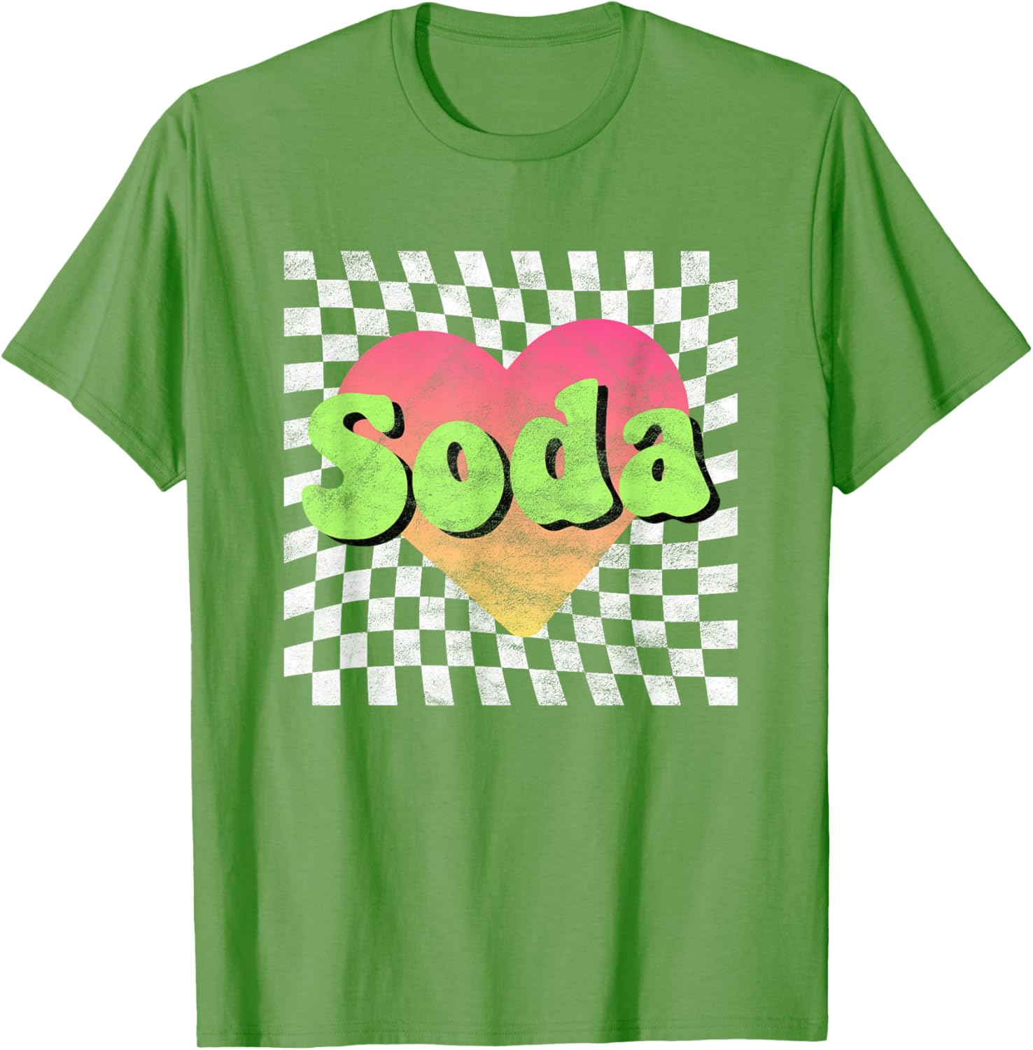 Soda Lover Heart Vintage Retro T-Shirt for Fun and Stylish Outfits - 18