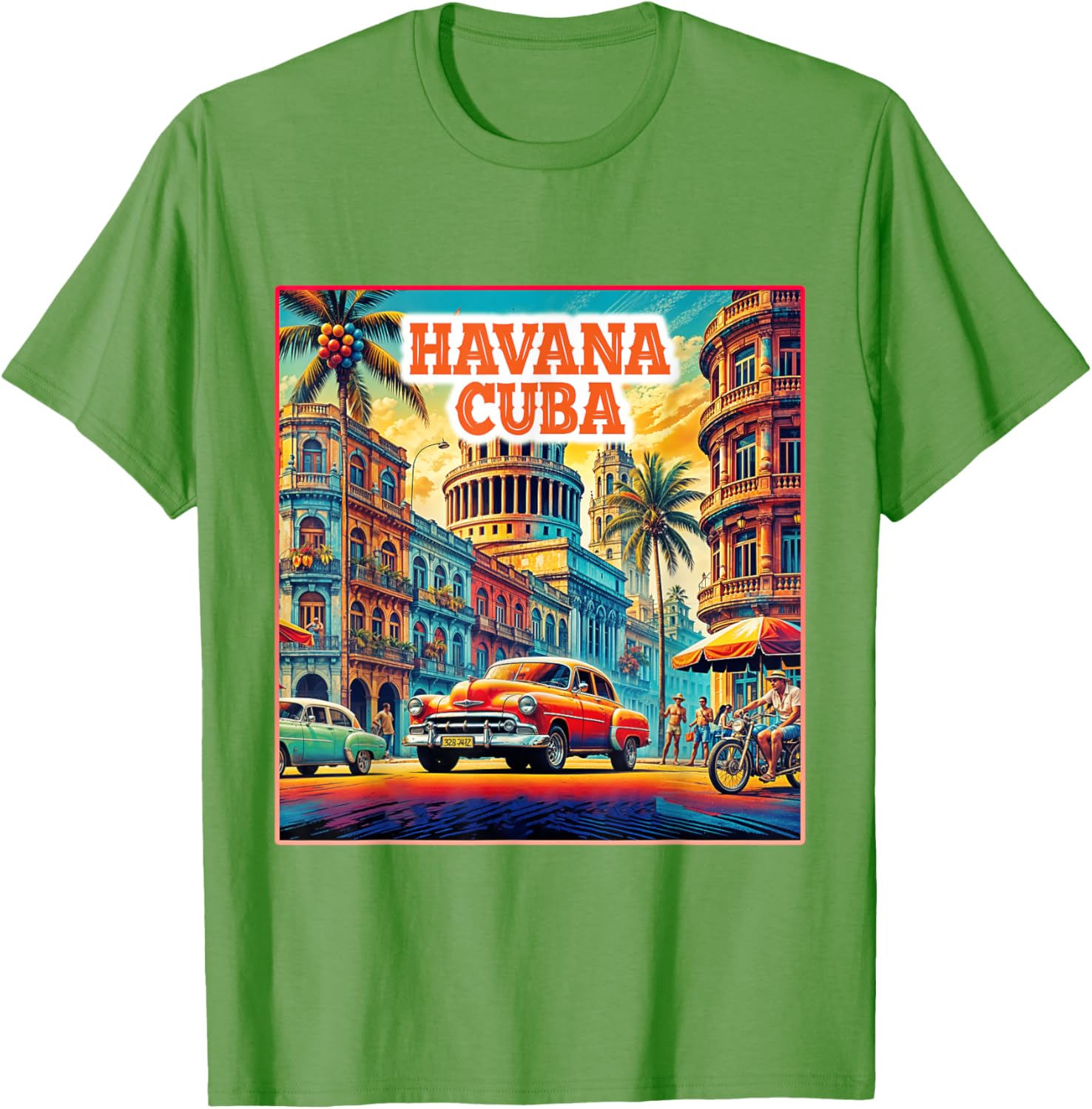 Vintage Havana Cuba Family Trip T-Shirt - Retro Tourist Tee for Fun Adventures - 16