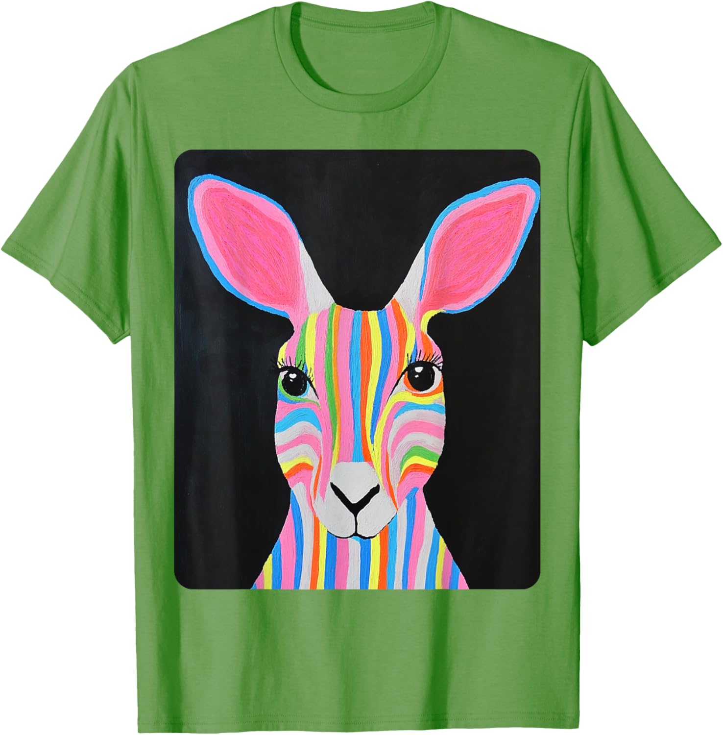Vibrant Kangaroo Graphic T-Shirt for Style Lovers and Animal Fans - 9