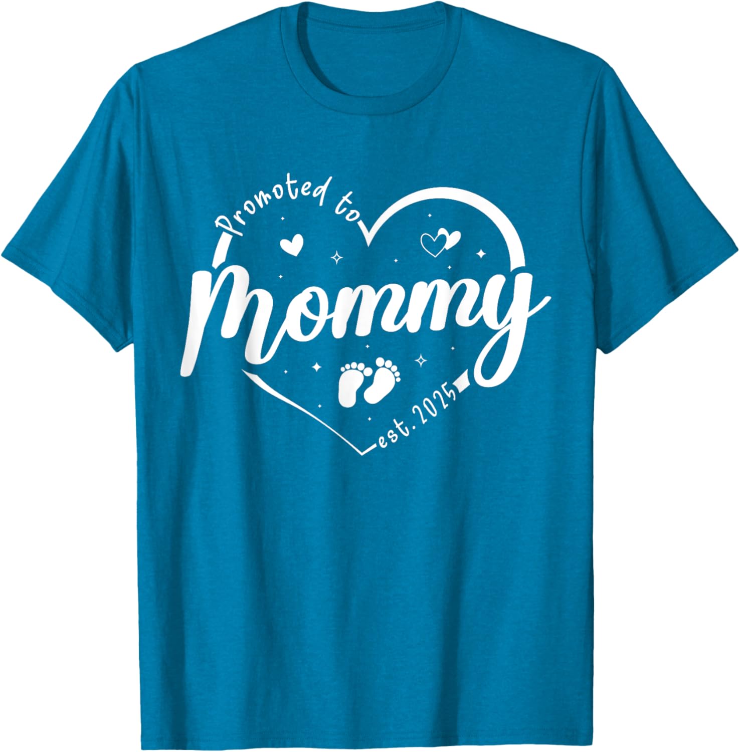 Promoted to Mommy 2025 Soon to Be Mom Mothers Day T-Shirt Gift - 13