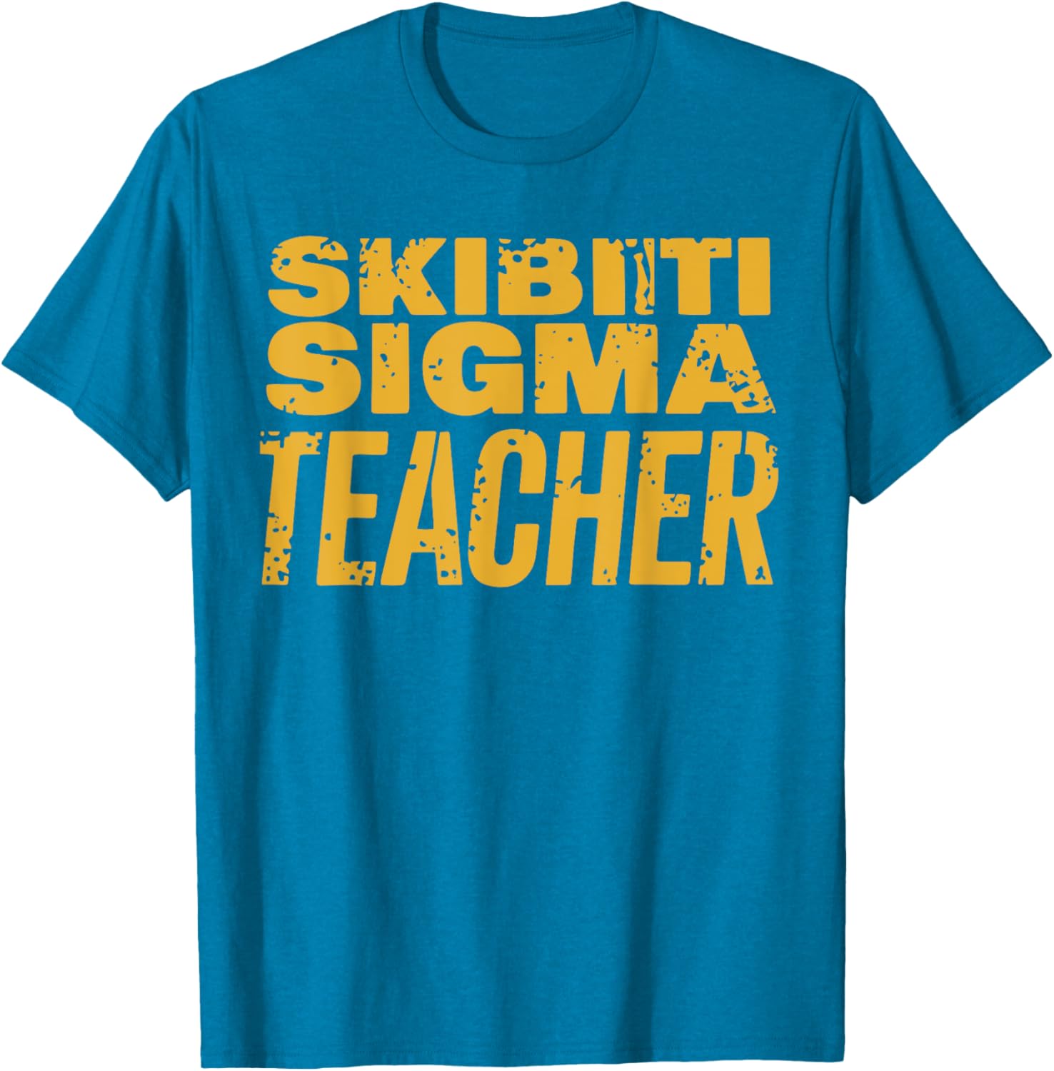 Funny Skibiti Sigma Teacher Appreciation Meme T-Shirt for Educators - 6