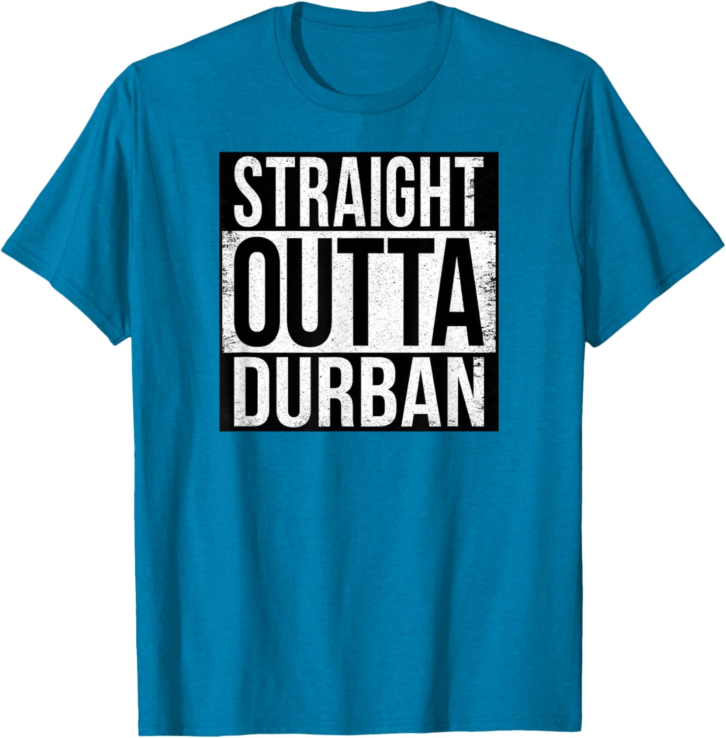 Straight Outta Durban Graphic T-Shirt for Trendy Casual Style - 6