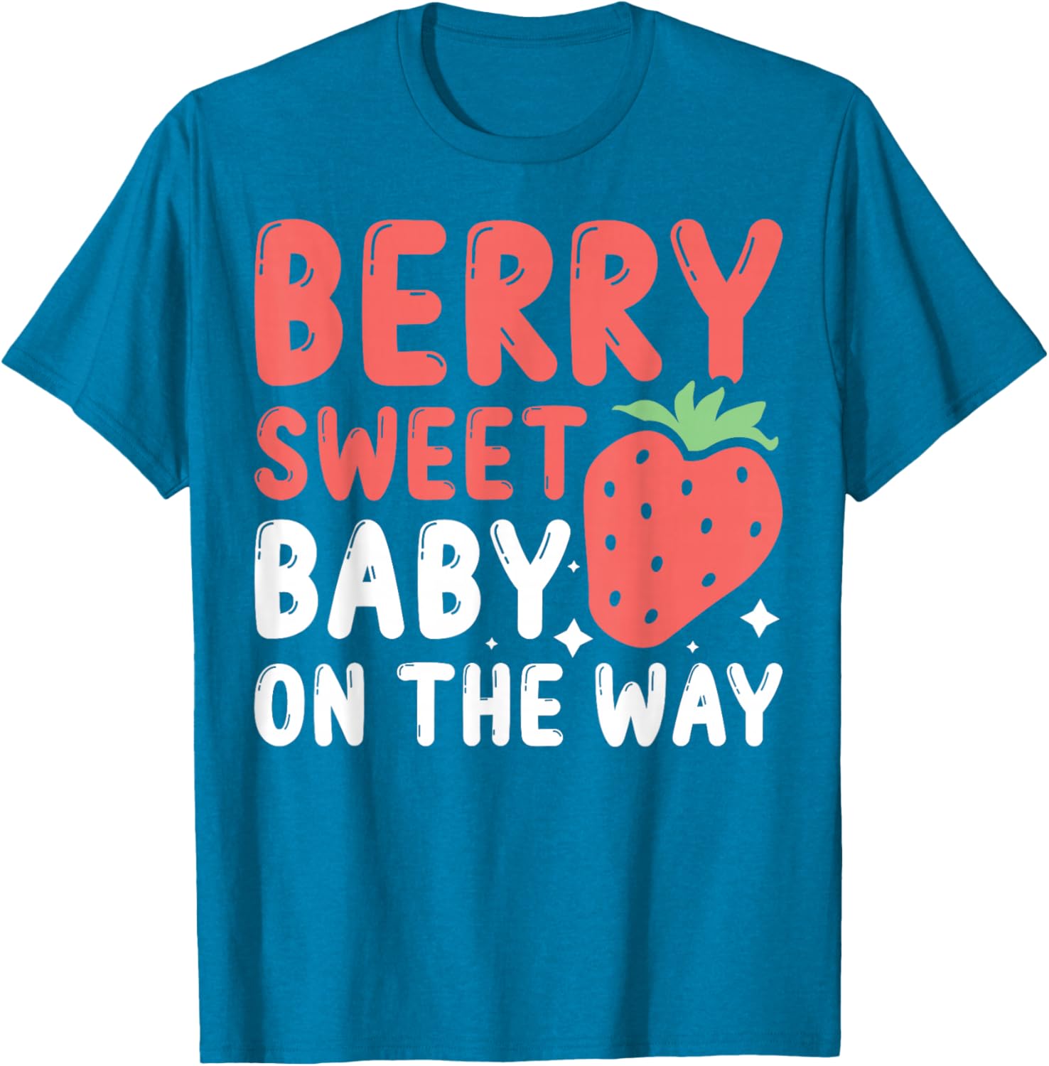 Berry Sweet Baby On The Way T-Shirt for Expecting Moms and Dads - 2