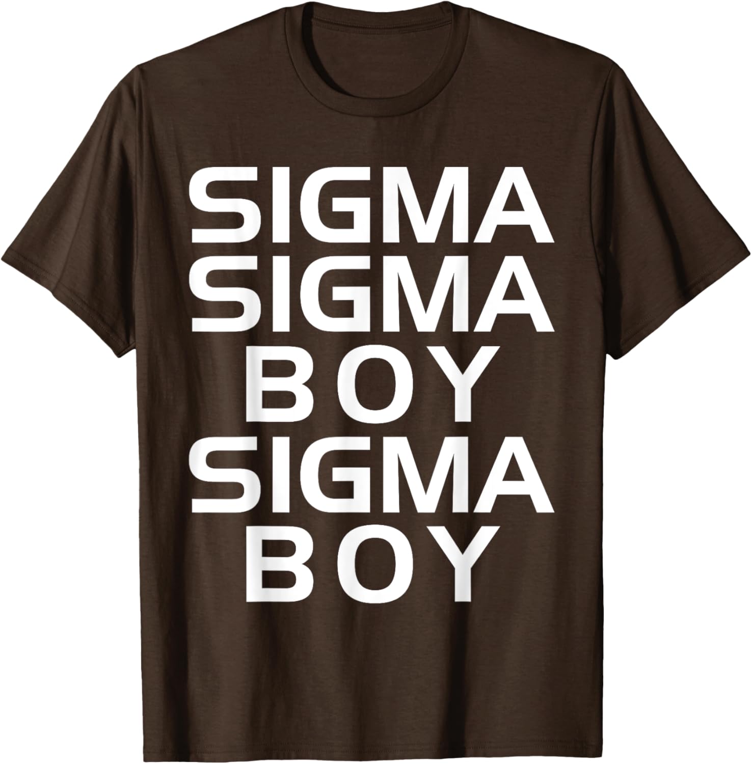 Sigma Boy T-Shirt - Motivational Sigma Male Trendy Design Apparel - 10