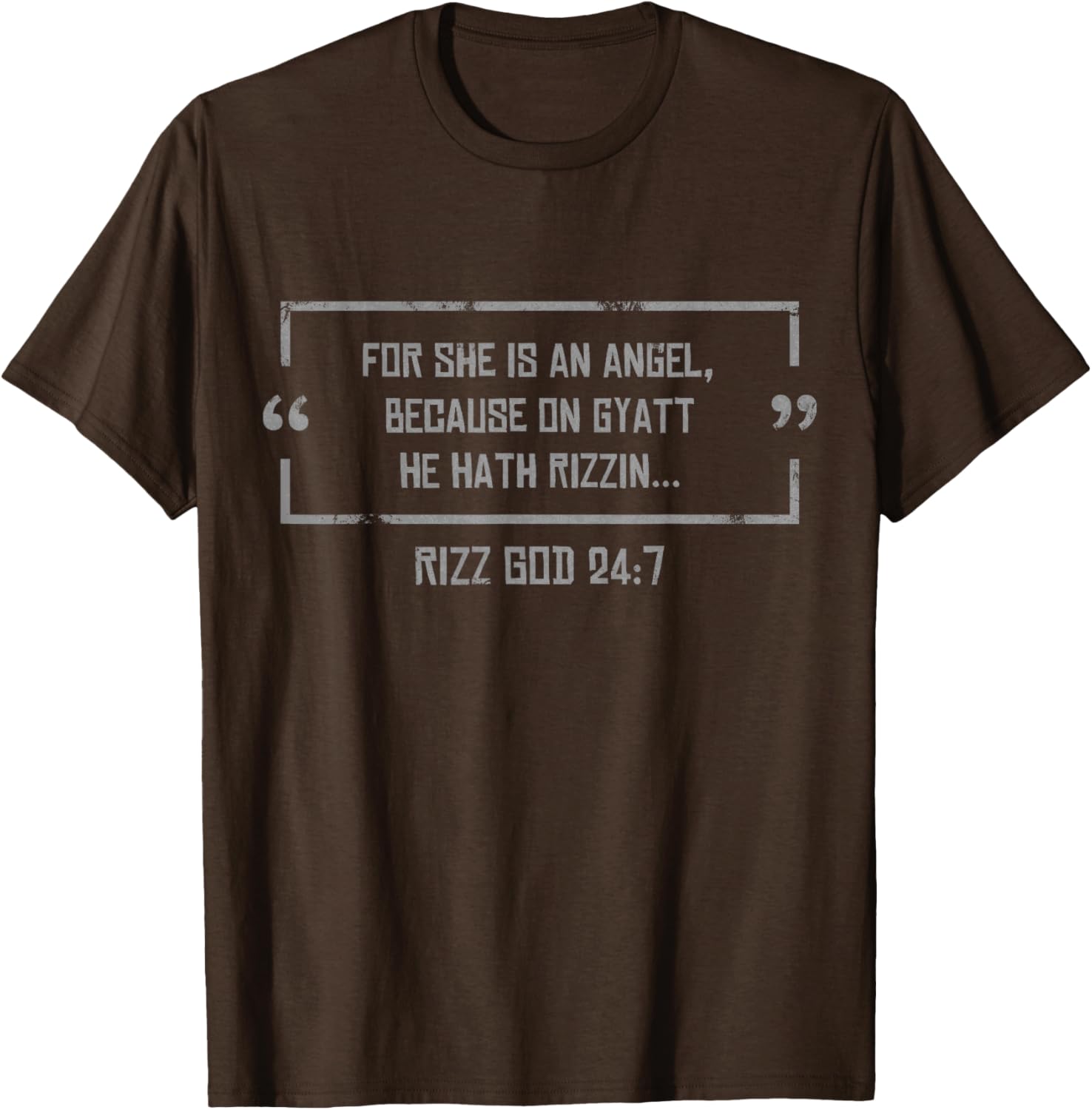 Rizz God T-Shirt - Funny Meme Design for Charisma Lovers - 26