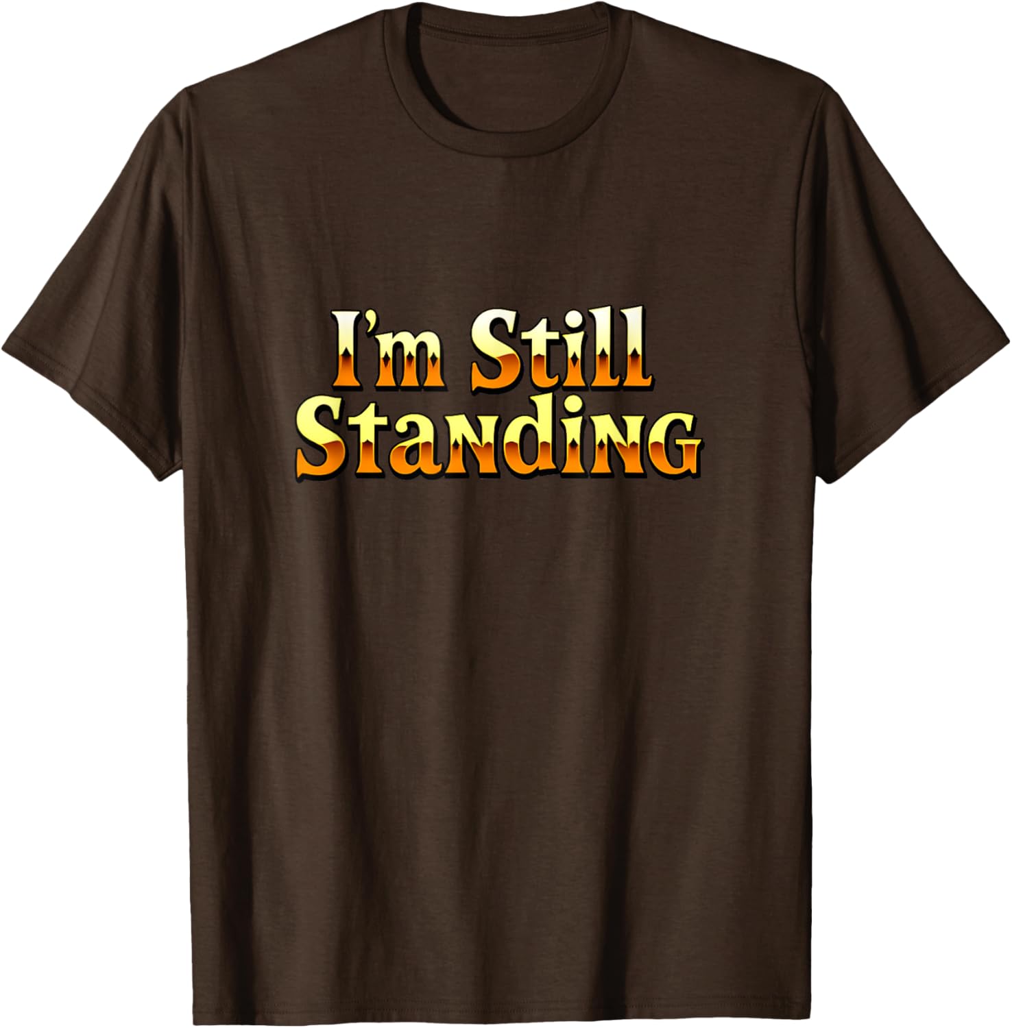 Vintage 70s 80s I'm Still Standing T-Shirt Retro Concert Style Apparel - 5
