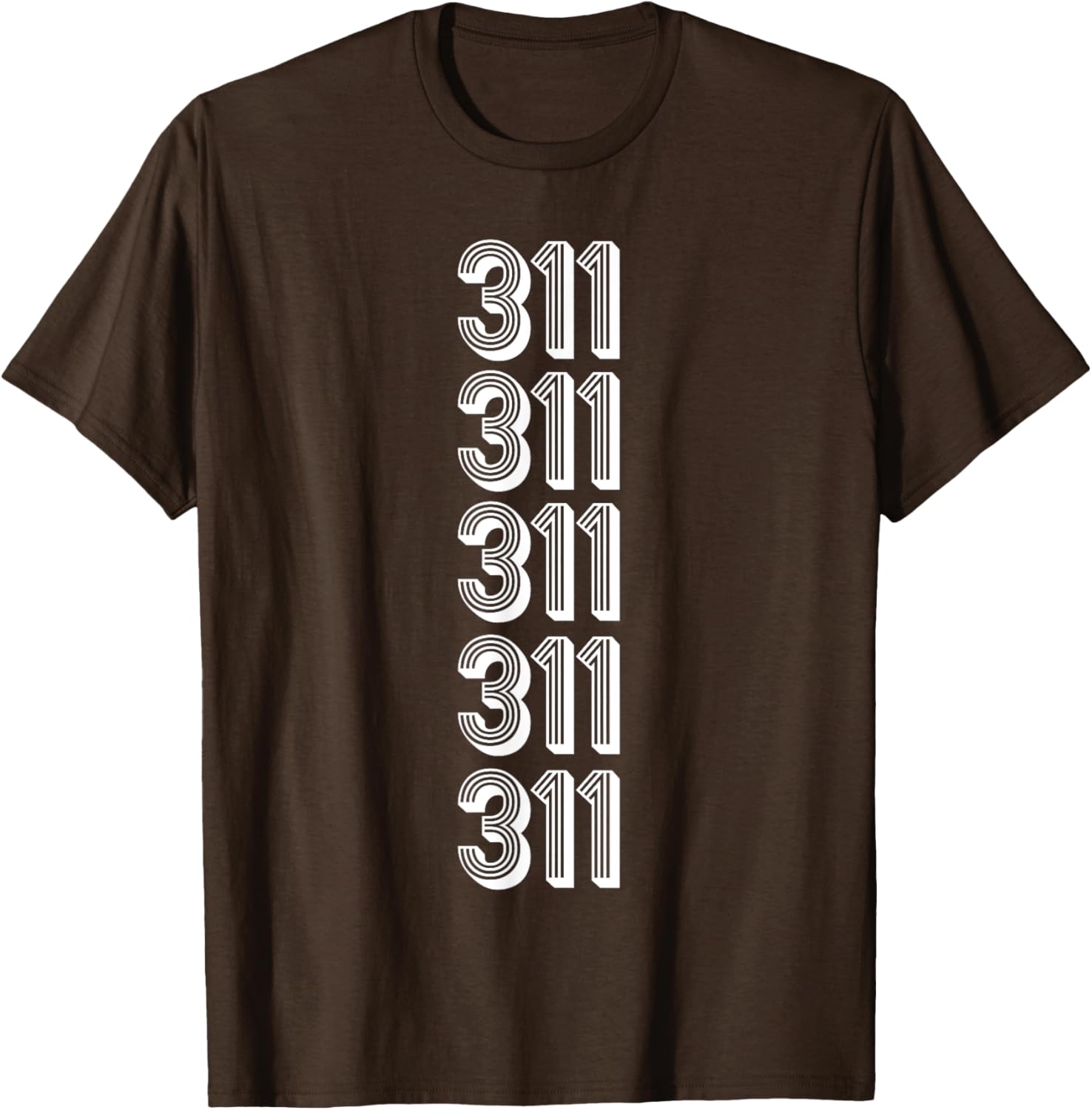 311 Area Code Chicago T-Shirt for Trendy City Lovers and Travelers - 20