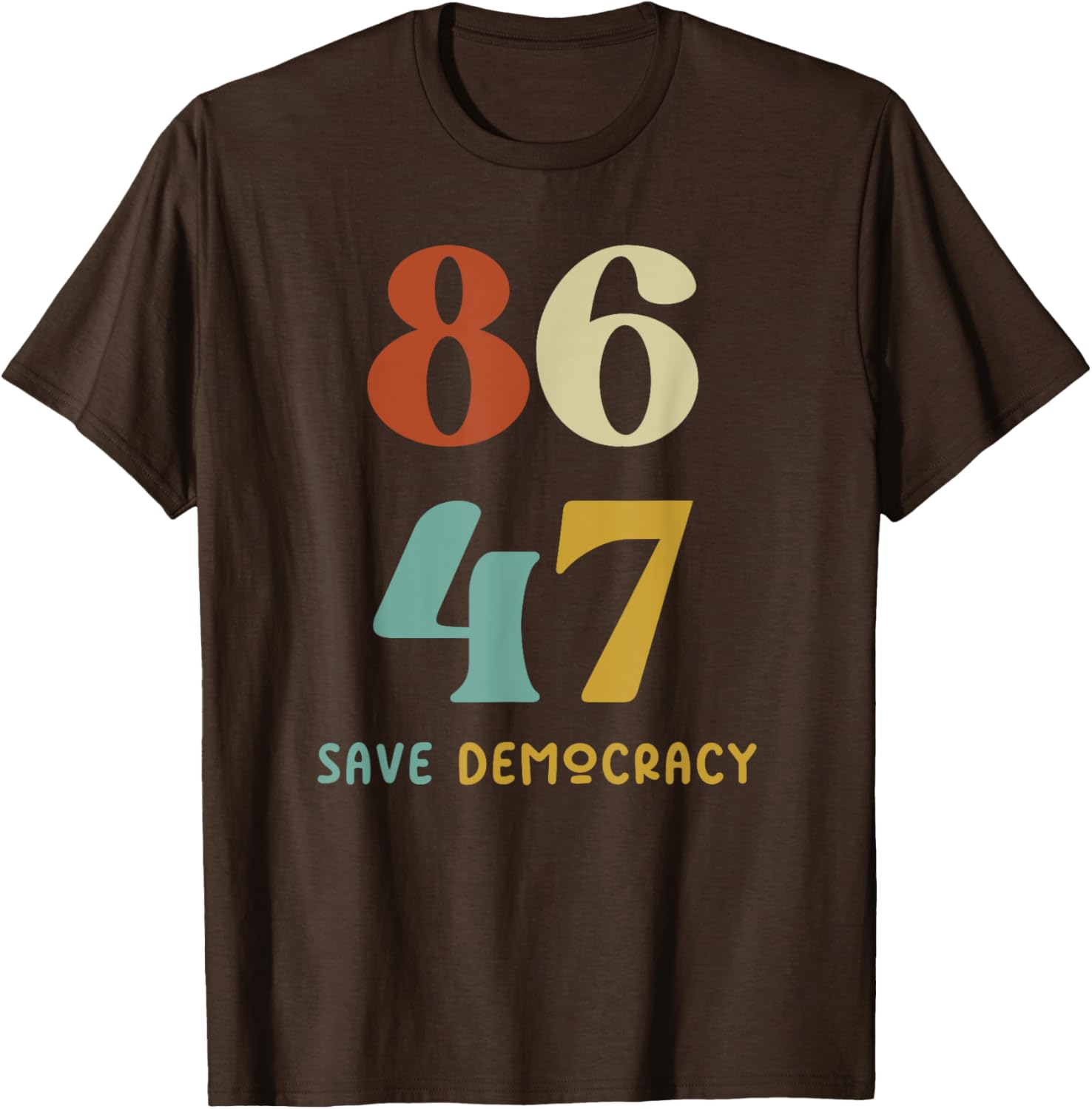 Save Democracy Anti Trump T-Shirt for Political Protest Enthusiasts - 12