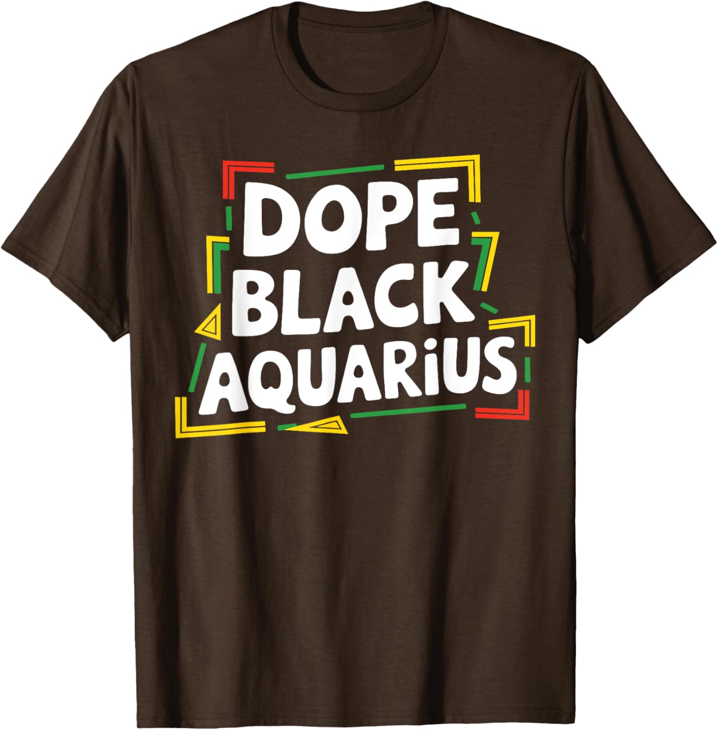 Stylish Melanin Aquarius Zodiac T-Shirt for Black Astrology Lovers - 12