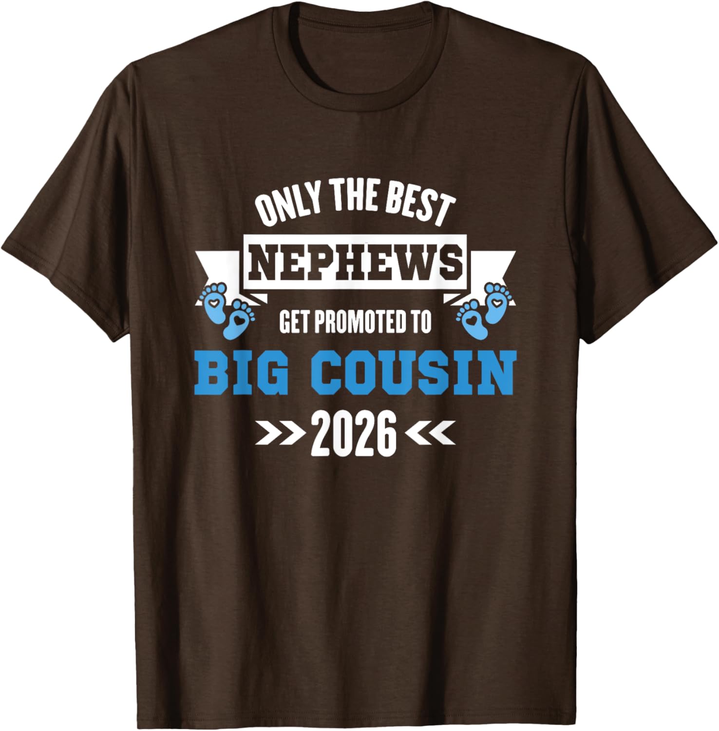 Best Nephew Big Cousin T-Shirt Est 2026 Perfect Gift for Family - 24