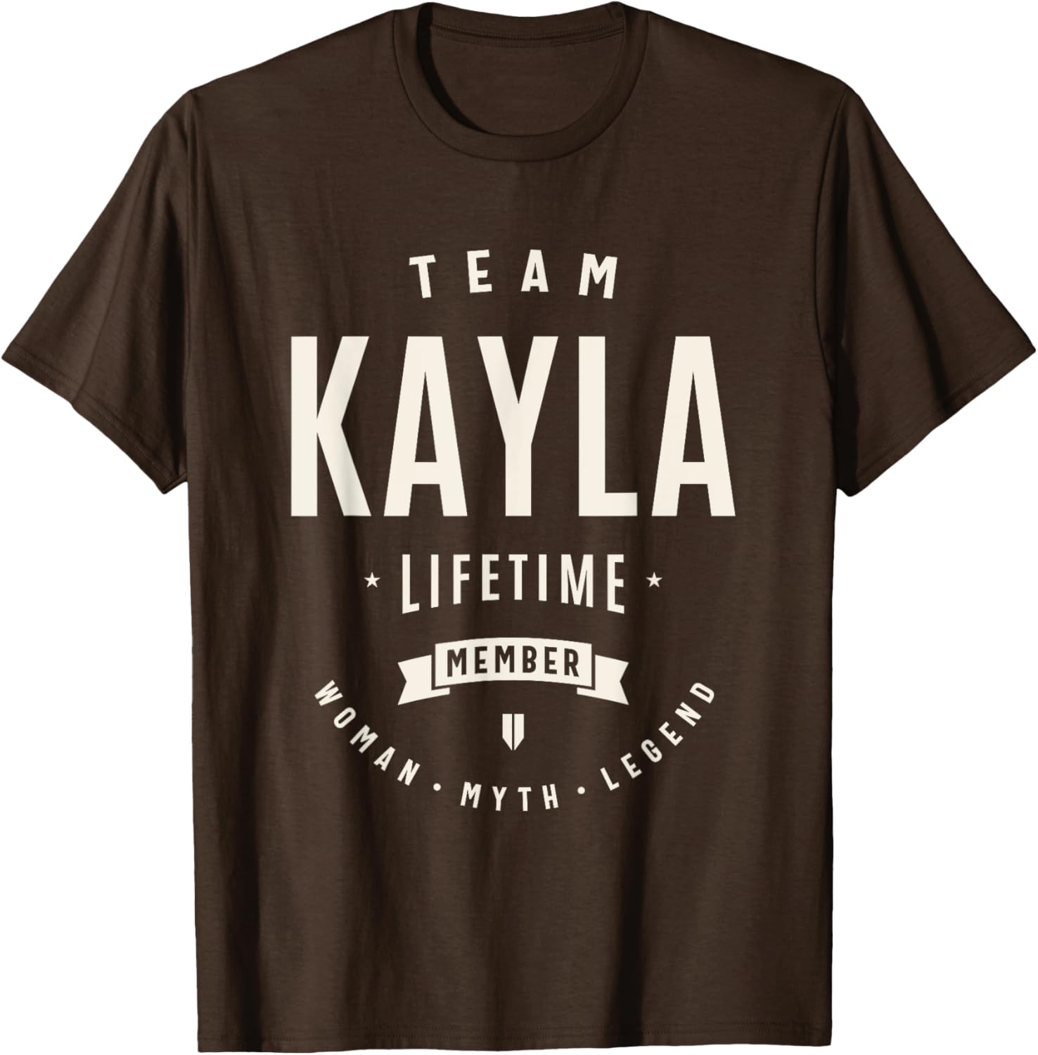 Team Kayla Funny Lifetime Member T-Shirt for Proud Kayla Fans - 7