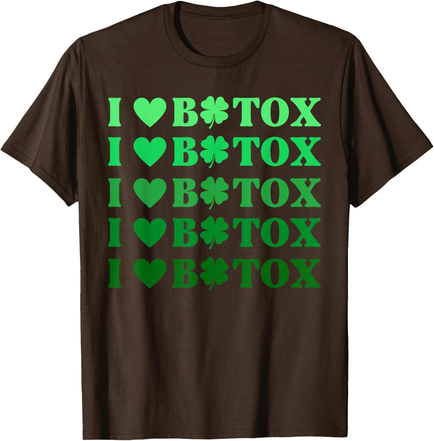 St Patrick's Day Botox Dealer Nurse Esthetician T-Shirt for Fun Festivities - 4