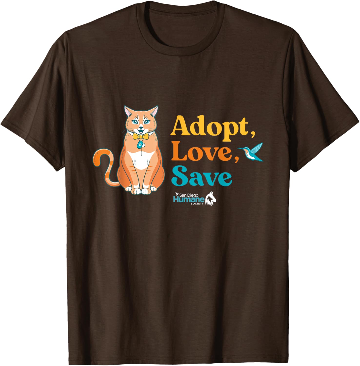 Adopt Love Save Rescue Cat T-Shirt for Men and Women - Perfect Gift! - 7