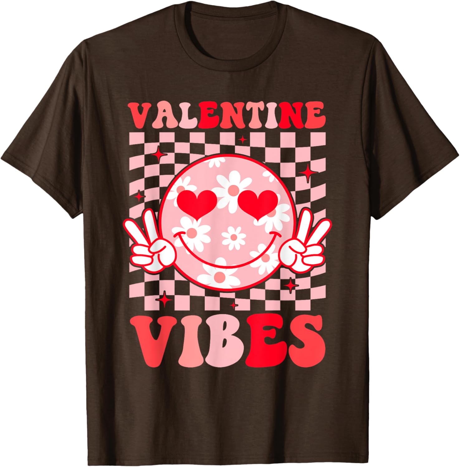 Retro Heart Valentine's Day T-Shirt for Boys and Girls Perfect Gift - 2
