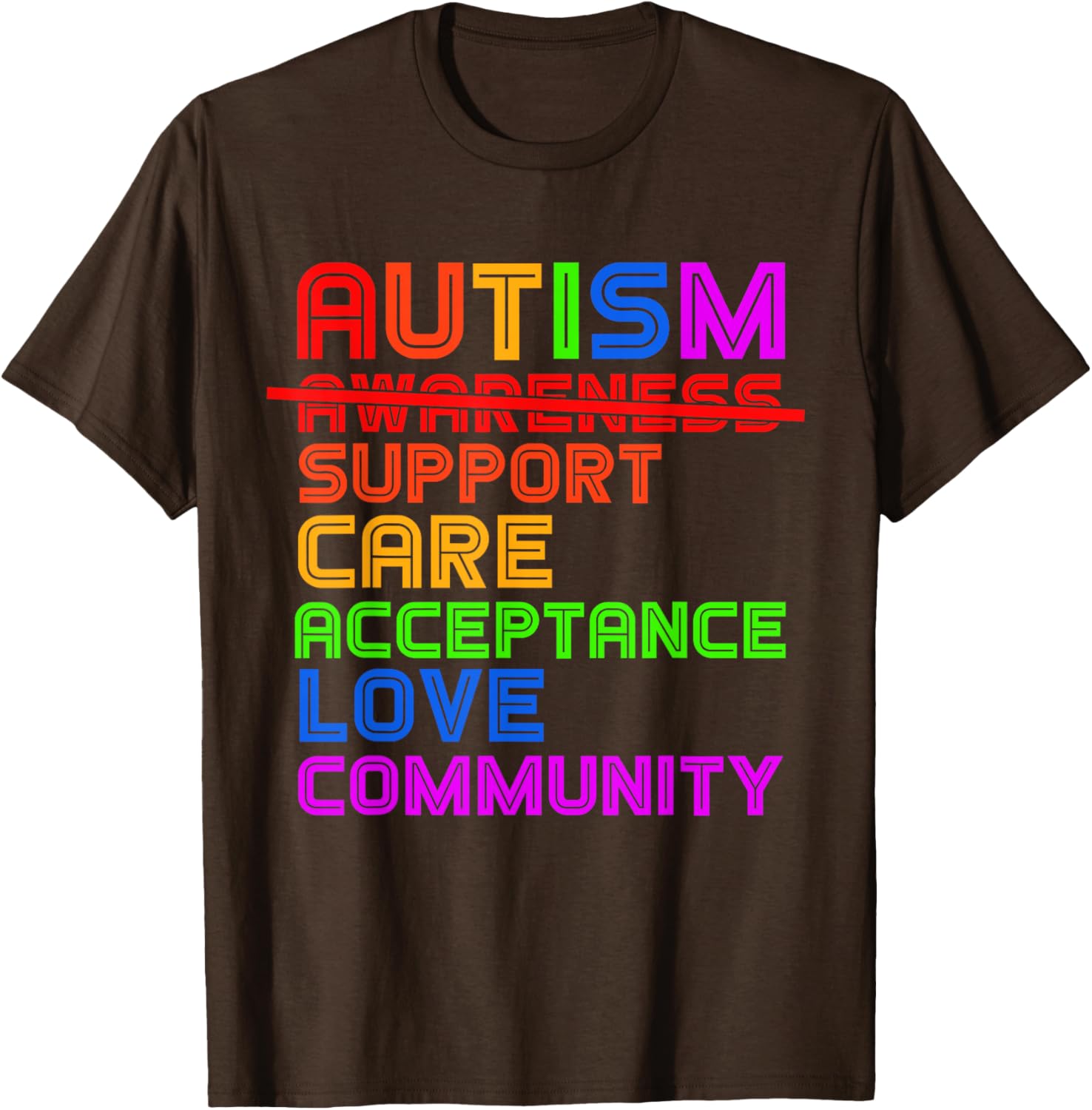 Autism Awareness T-Shirt for Men, Women, and Kids - Support Acceptance - 29