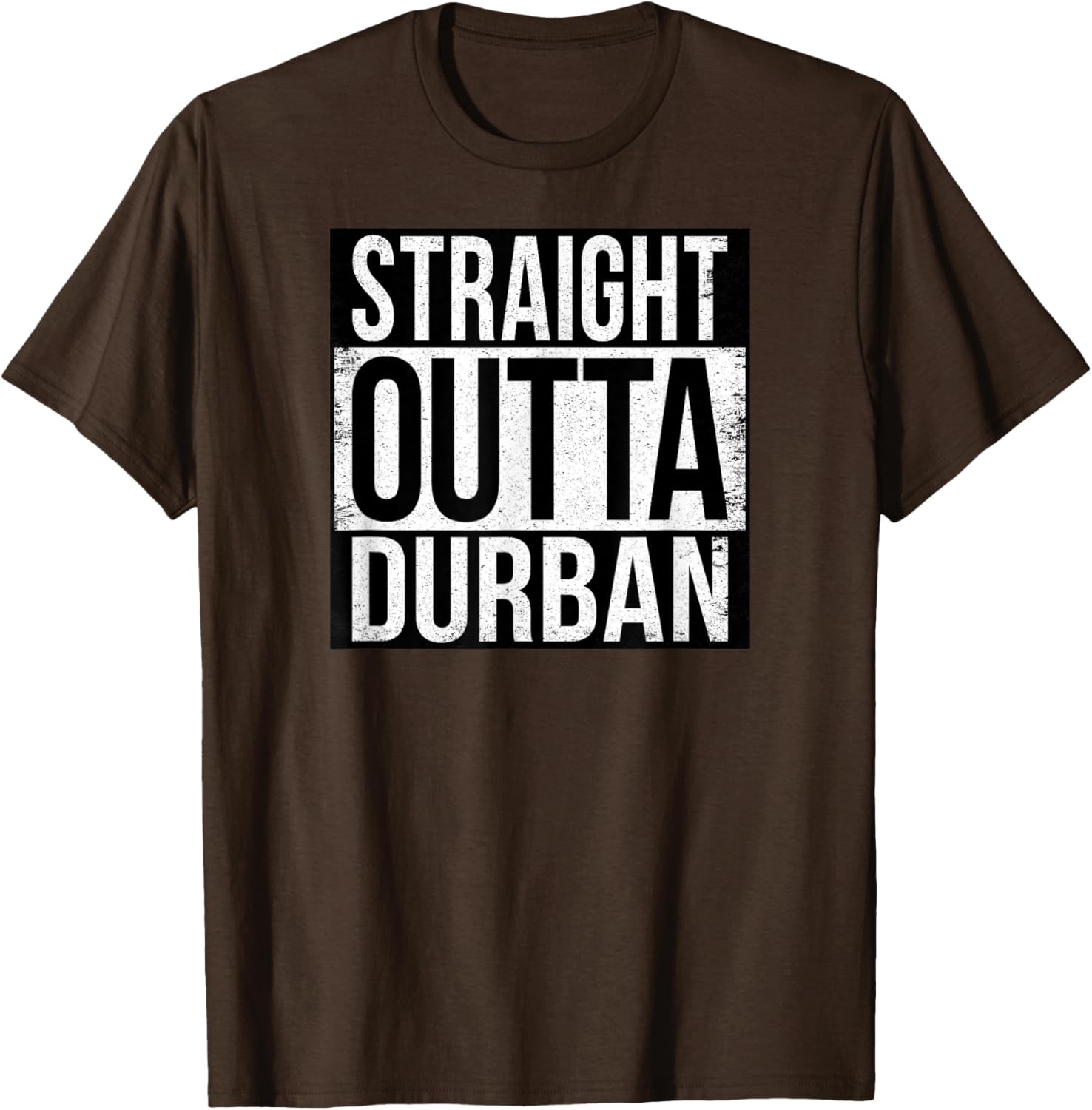 Straight Outta Durban Graphic T-Shirt for Trendy Casual Style - 12