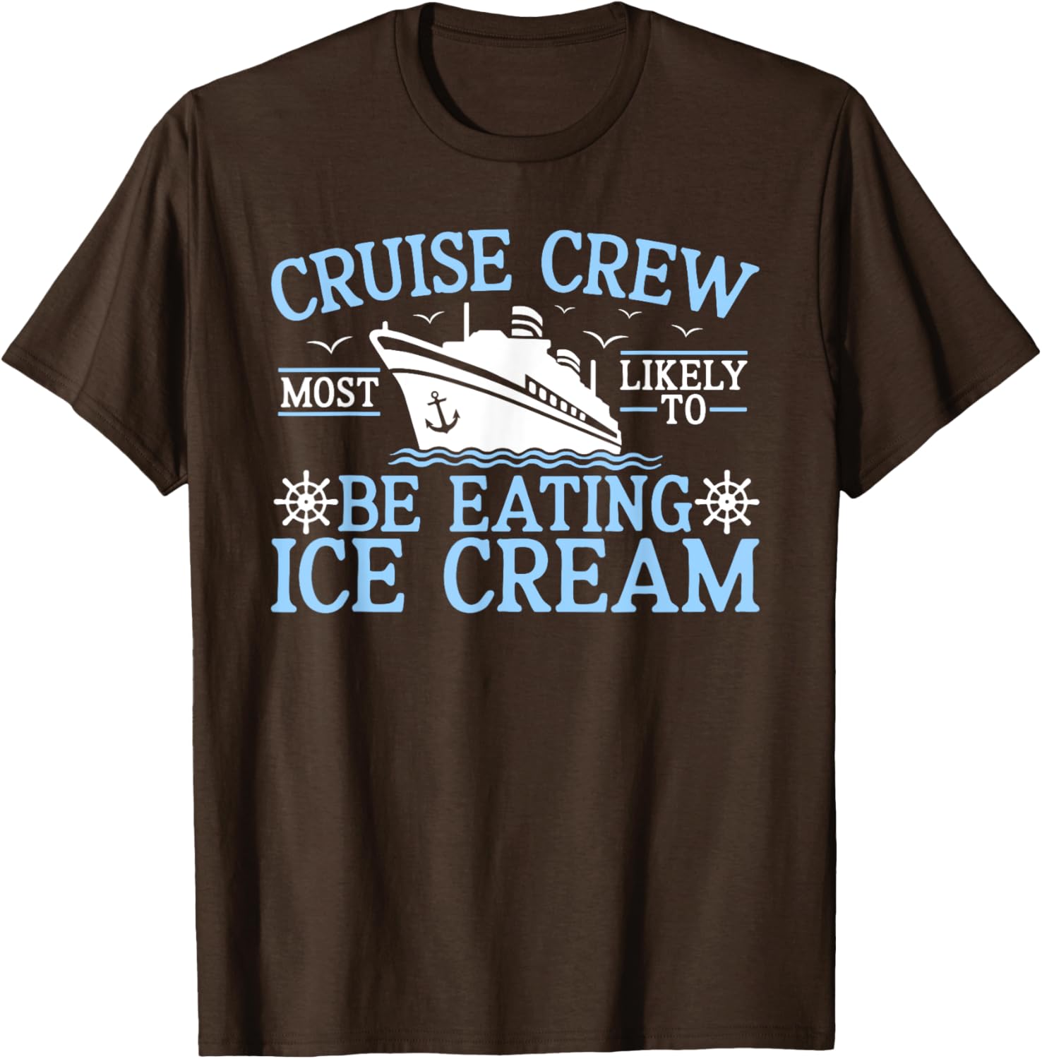 Cruise Crew 2025 Ice Cream Lover T-Shirt for Fun Travel Adventures - 7