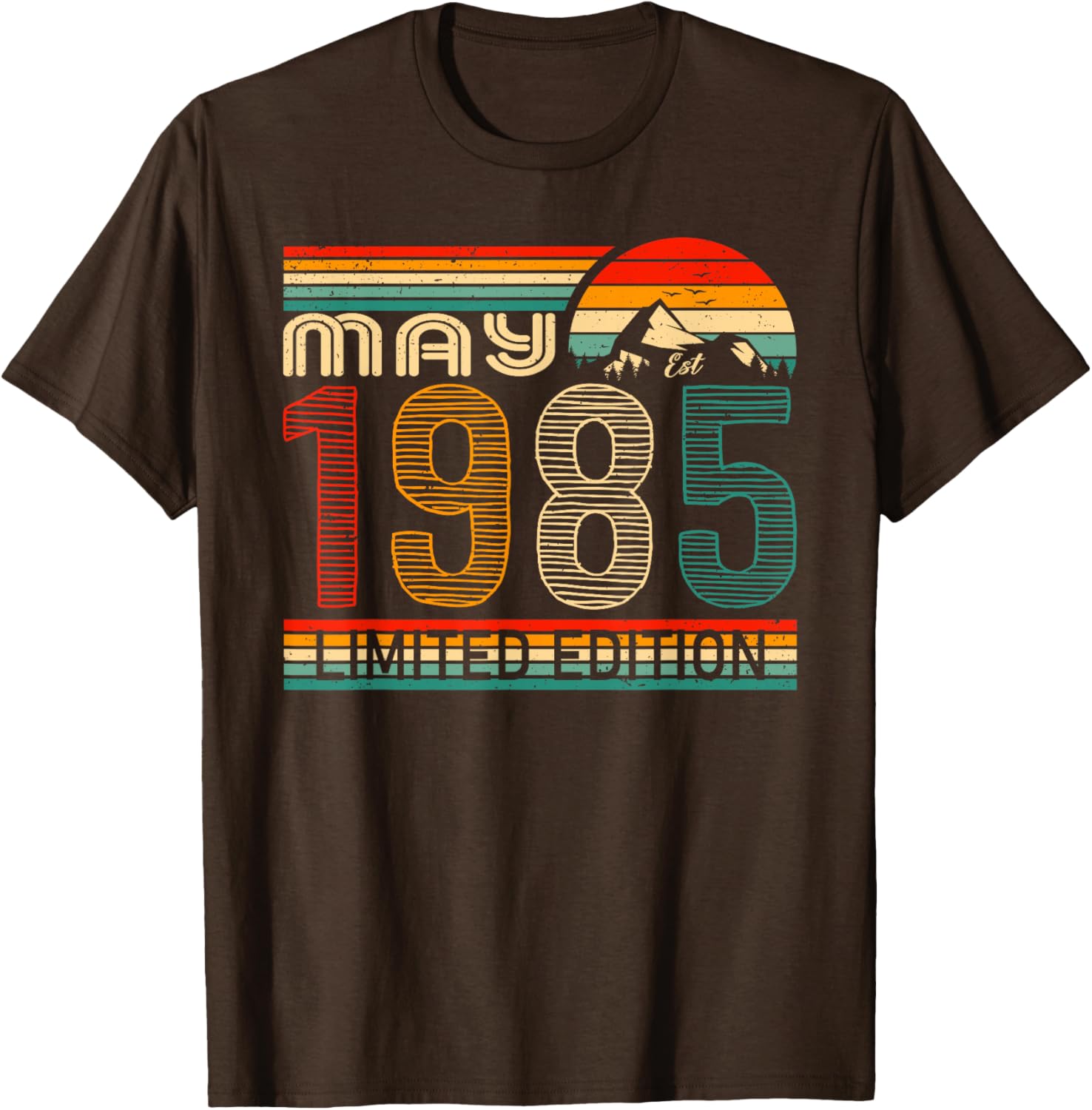 Classic 1985 Vintage Birthday T-Shirt May 1985 Limited Edition Gift - 17