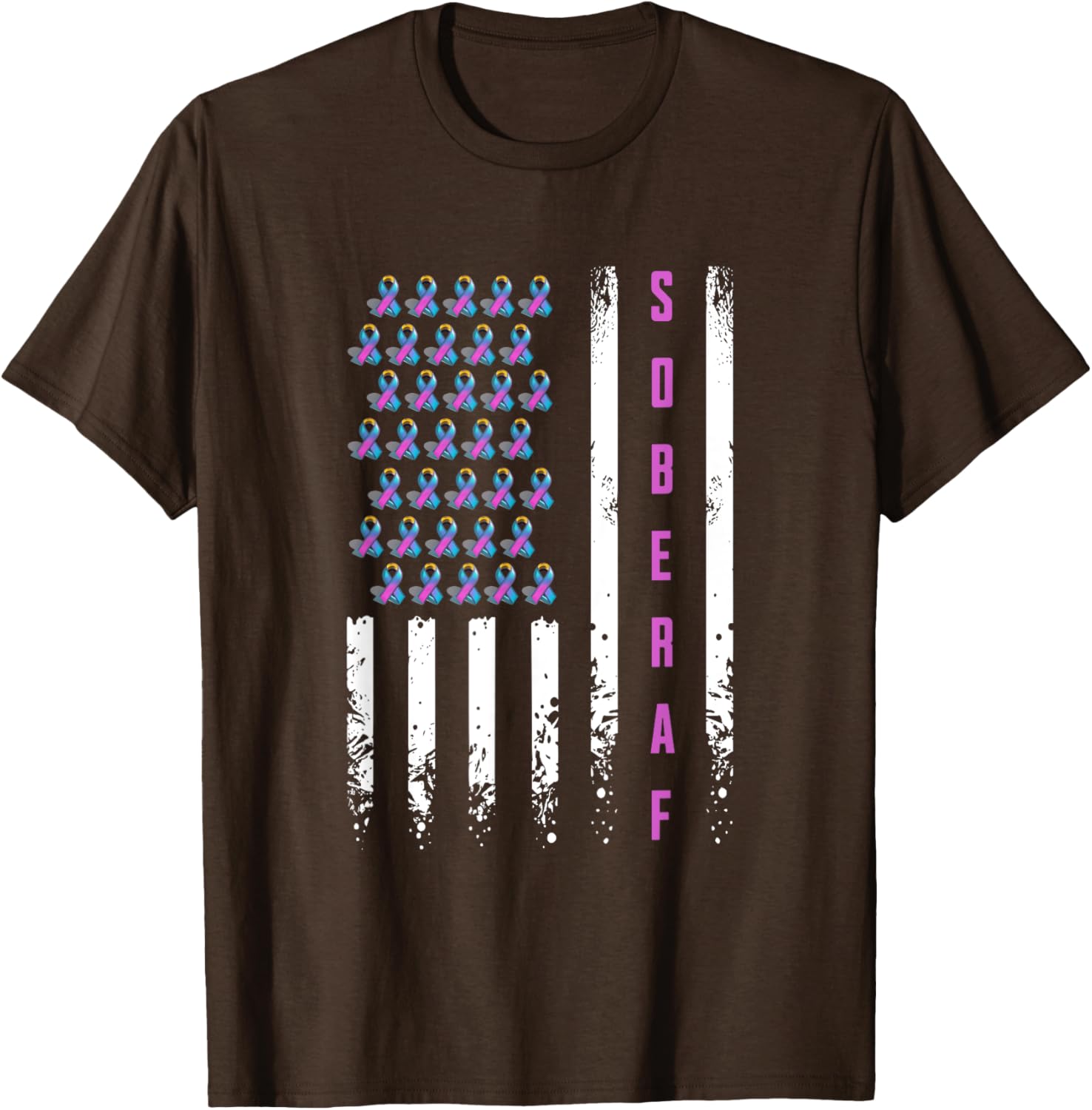 Support Sobriety Anniversary T-Shirt for Men and Women in Recovery - 8