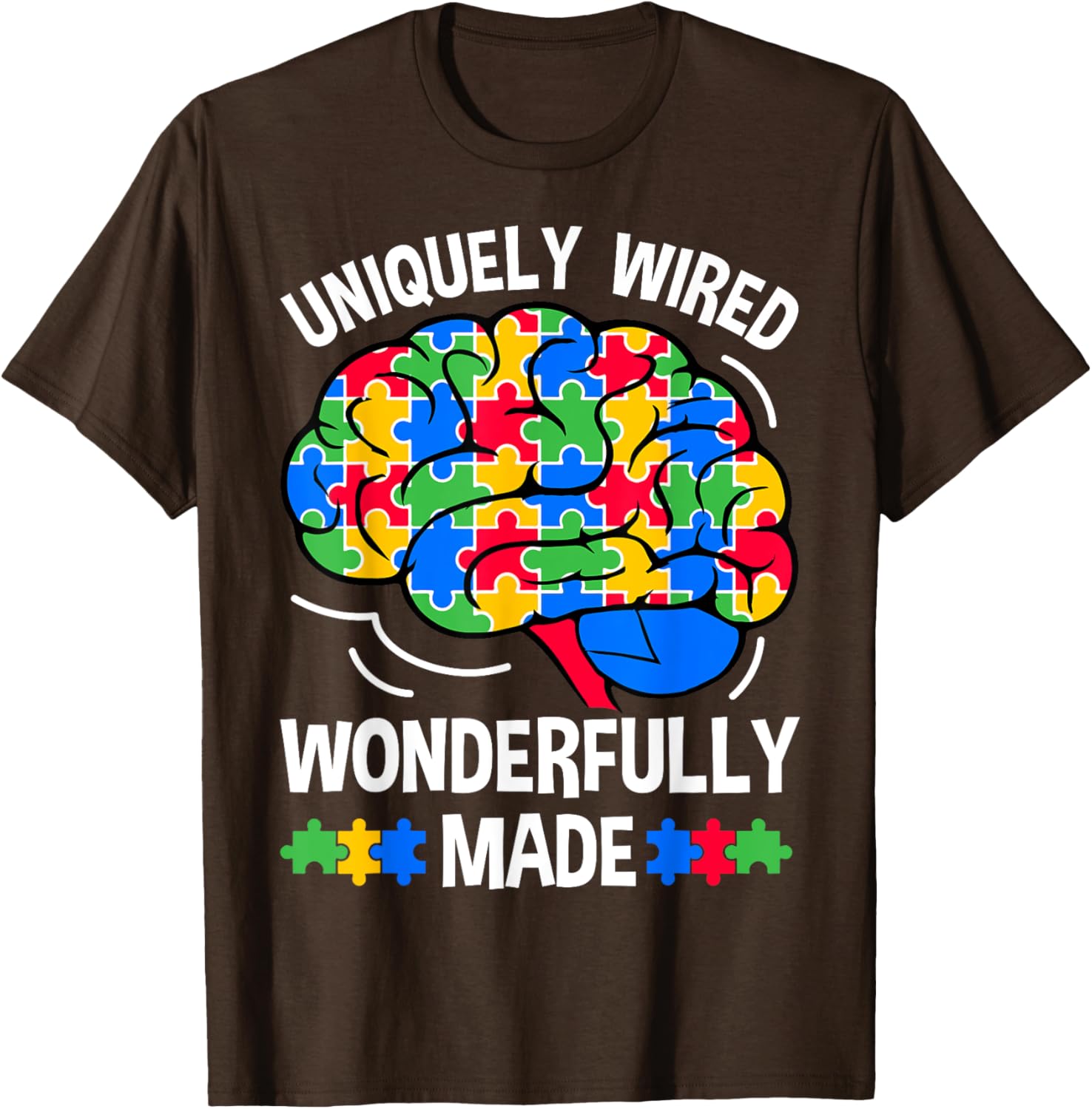 Uniquely Wired Wonderfully Made Autism Awareness T-Shirt for Kids - 6