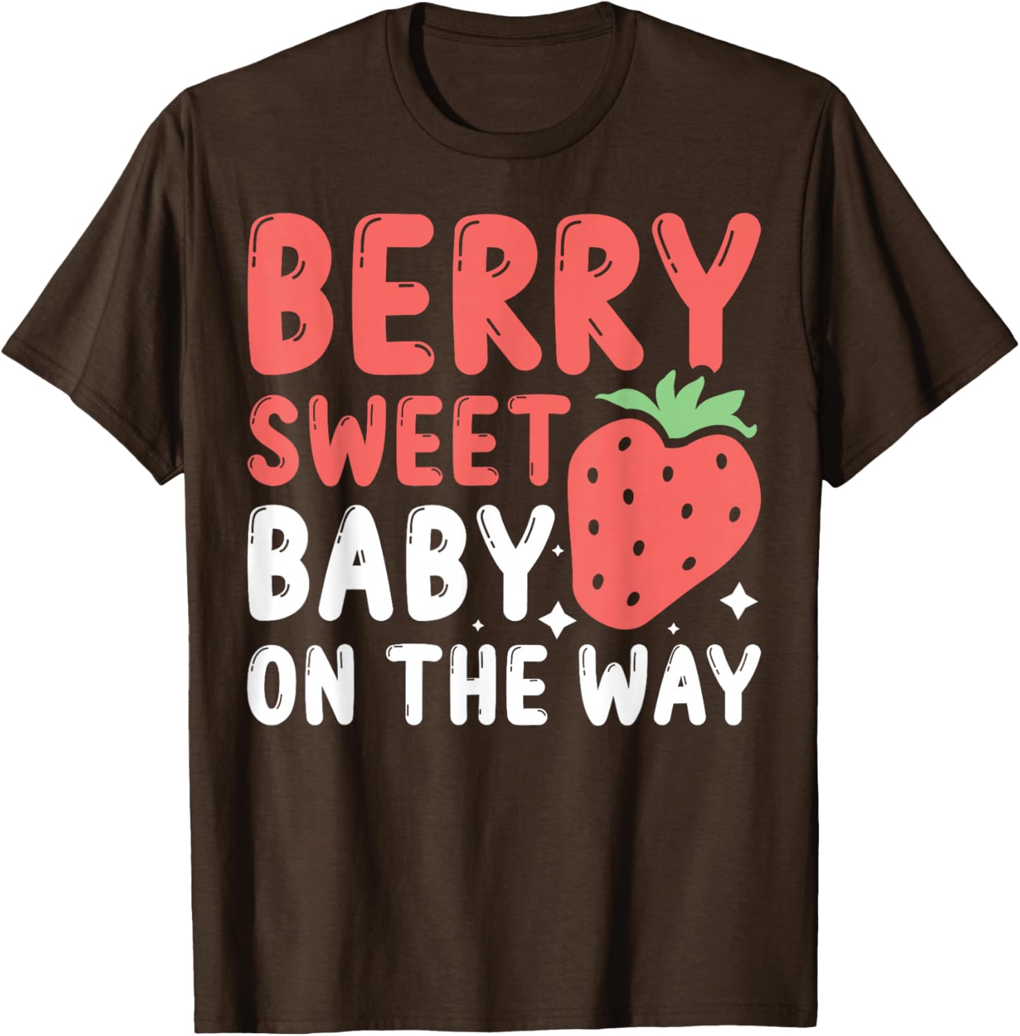 Berry Sweet Baby On The Way T-Shirt for Expecting Moms and Dads - 6