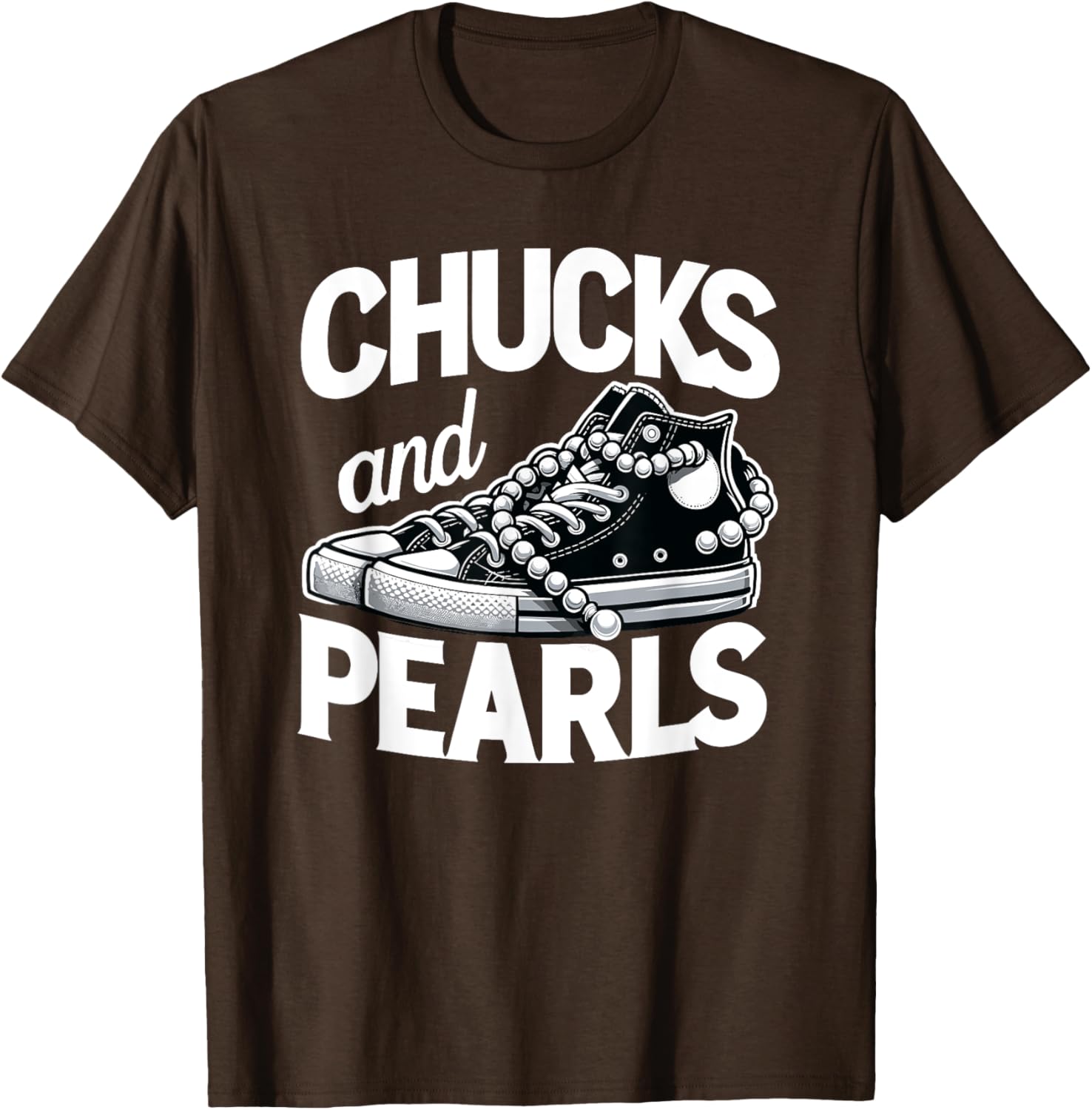 Chucks Cute Women's Pearl T-Shirt for Stylish Comfort and Elegance - 16