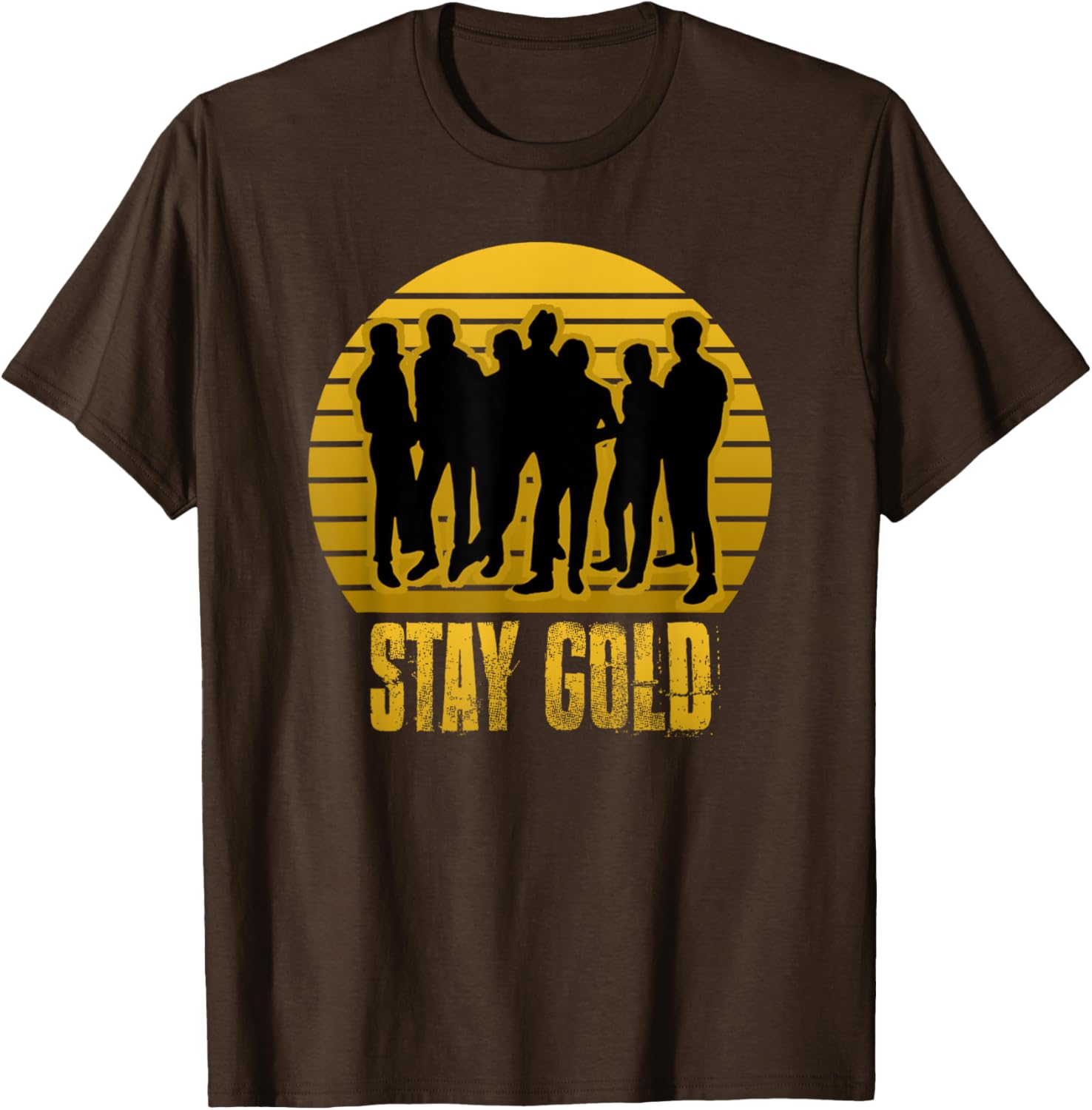 Vintage Retro Stay Gold 1983 Ponyboy T-Shirt for Classic Movie Fans - 21