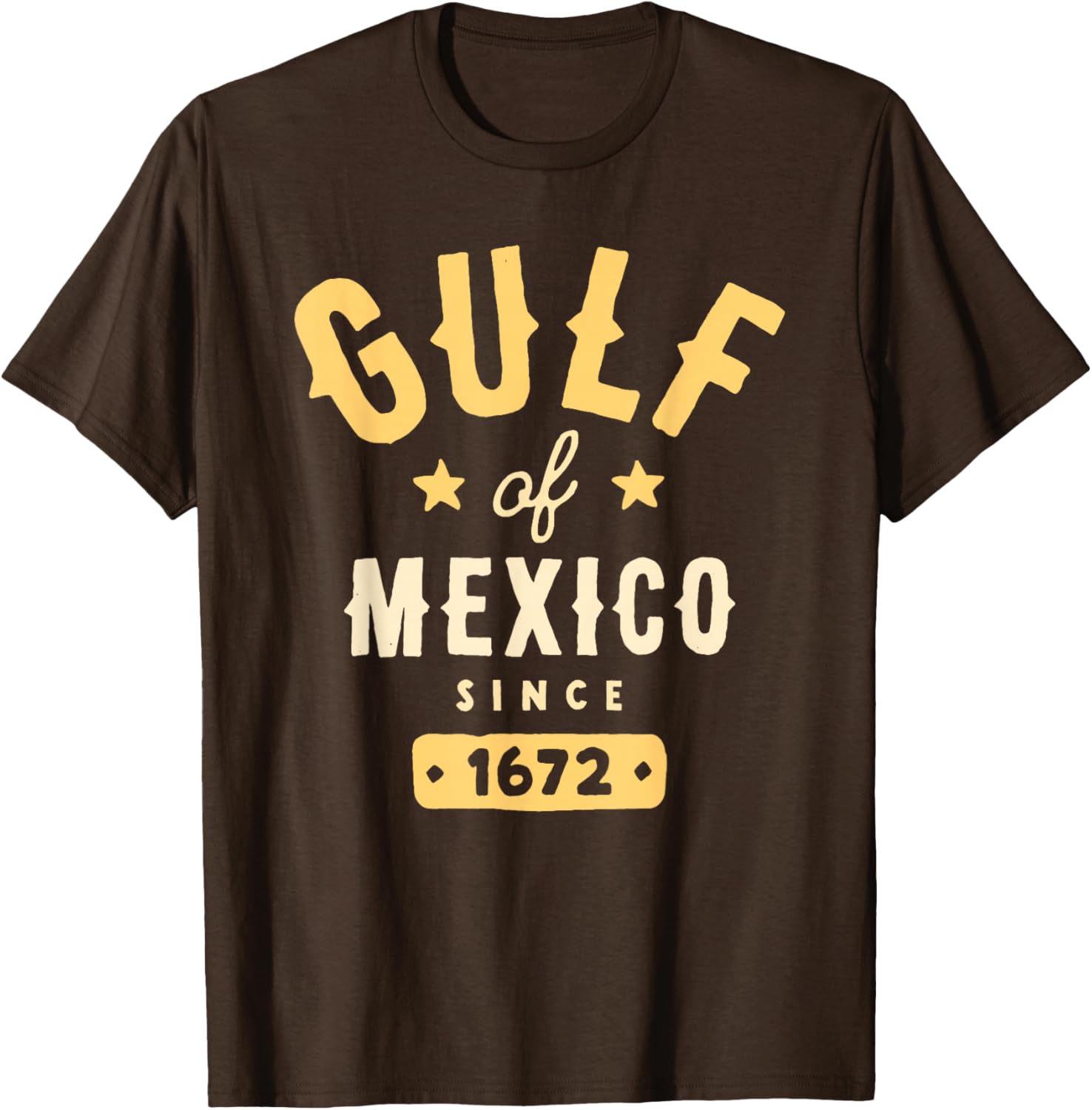 Gulf of Mexico Since 1672 T-Shirt – Vintage Style for Beach Lovers - 2