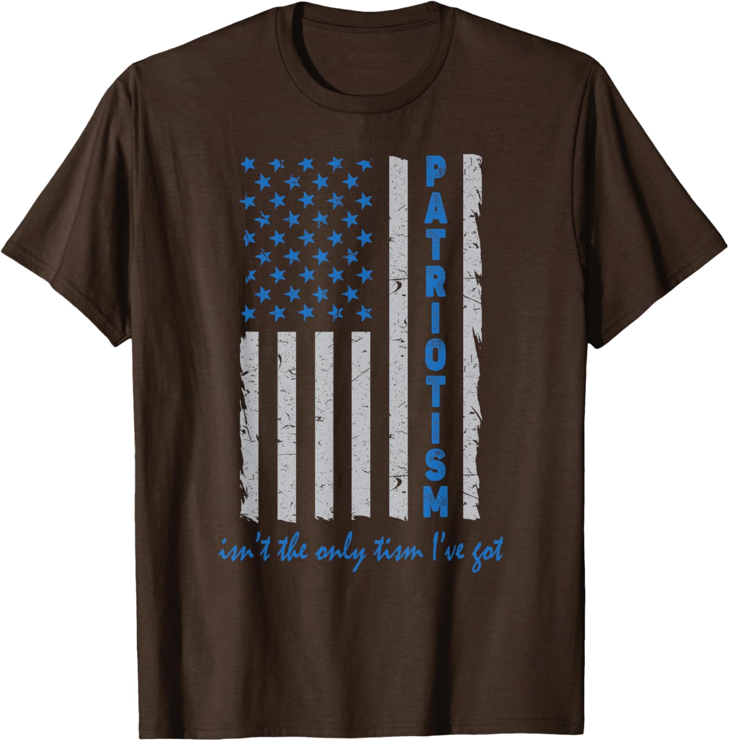 American Flag Autism T-Shirt for Proud Patriots - Unique and Fun Design - 5